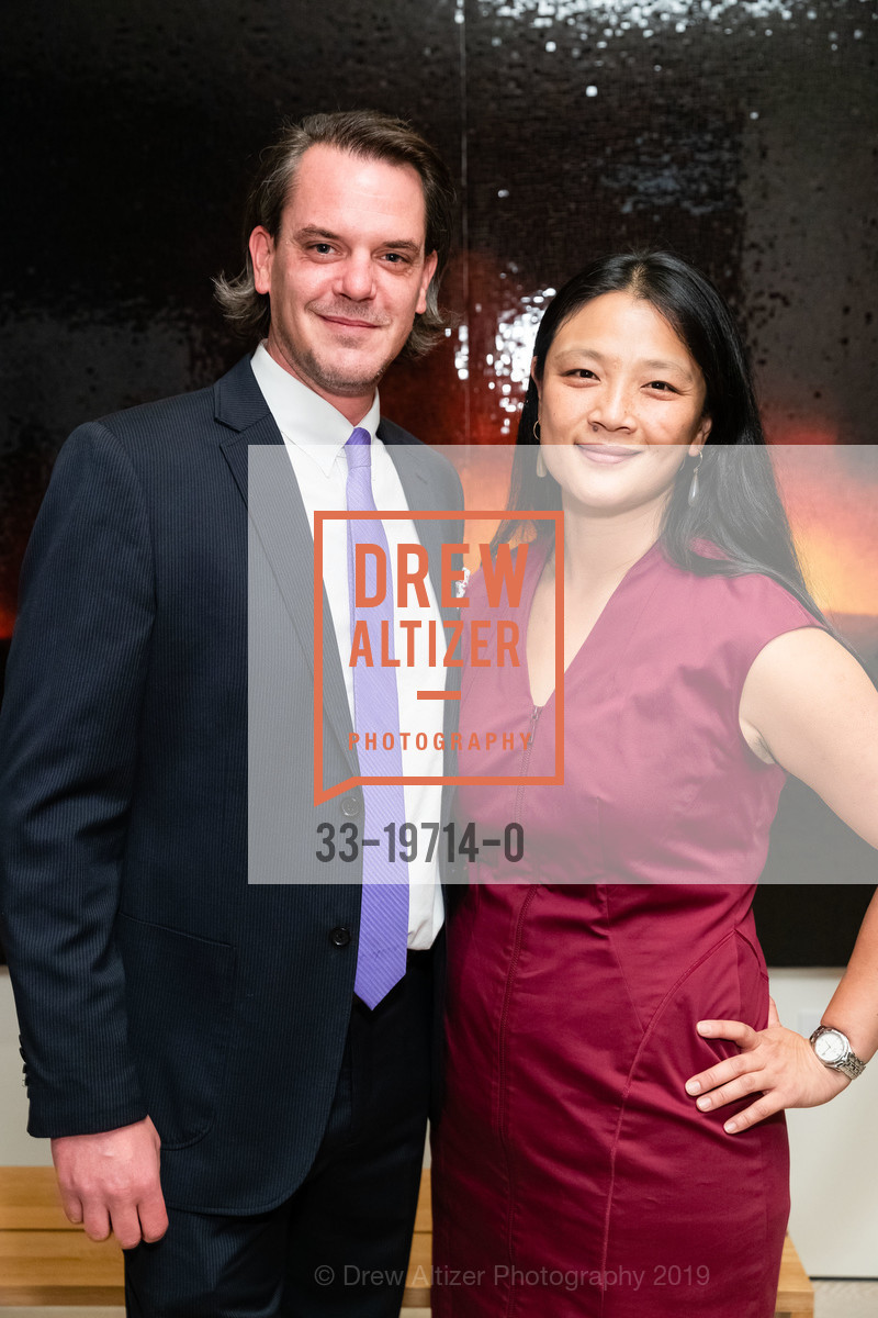 Joseph Copley, Emily Lieu-Harris, 181 Fremont Philanthropy Awards 2019 Honoring ODC, 181 Fremont Residences. 181 Fremont Street, November 19th, 2019, Photo #33-19714-0 Joseph Copley, Emily Lieu-Harris, Photo #33-19714-0