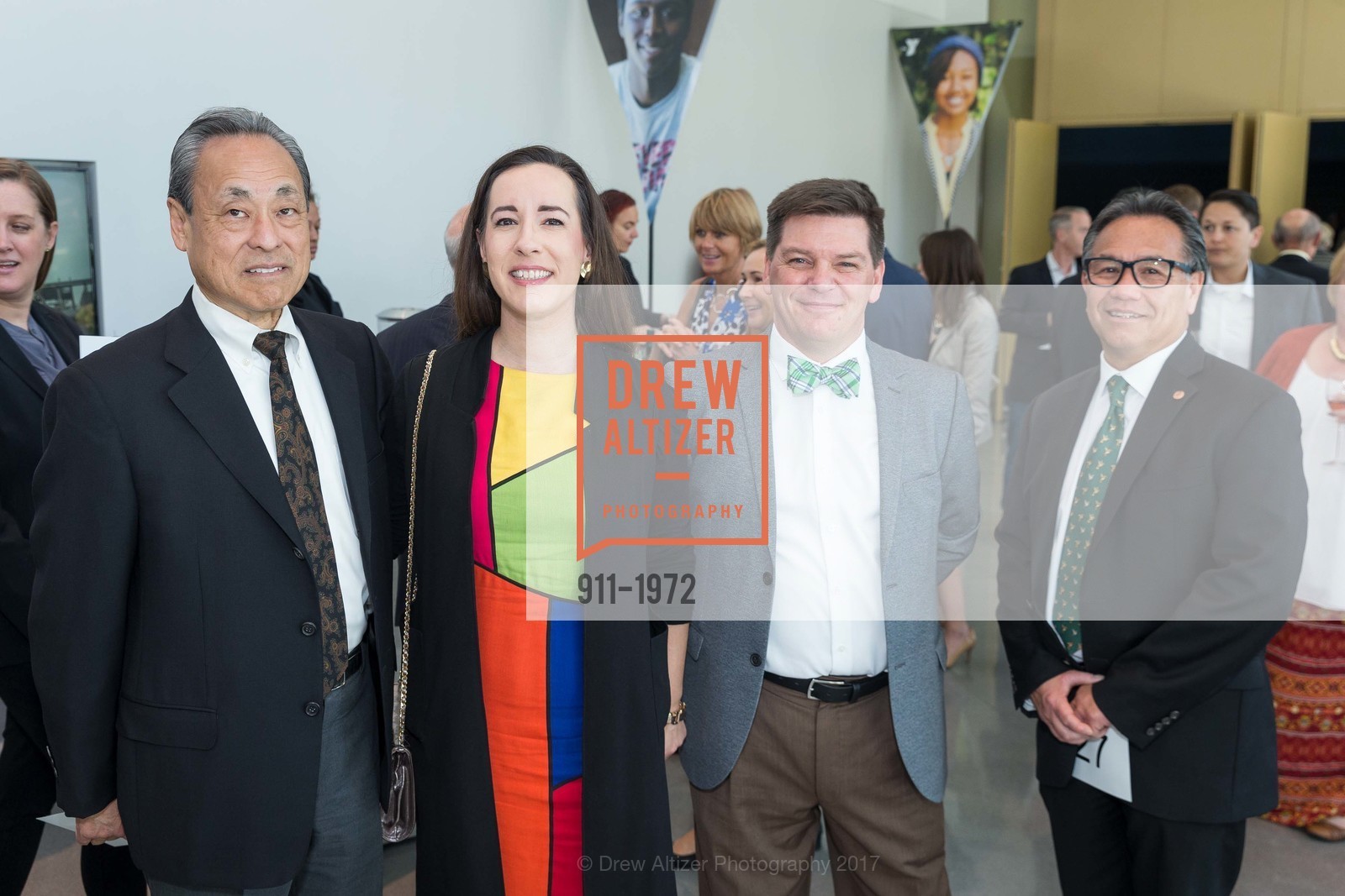 Tom Hoshiyama, Aimee Ellis, Andrew Boyd-Goodrich, Roden Chin, YMCA of San Francisco Y For Youth Luncheon, Yerba Buena Center for the Arts. 701 Mission Street, March 17th, 2017, Photo #911-1972 Tom Hoshiyama, Aimee Ellis, Andrew Boyd-Goodrich, Roden Chin, Photo #911-1972