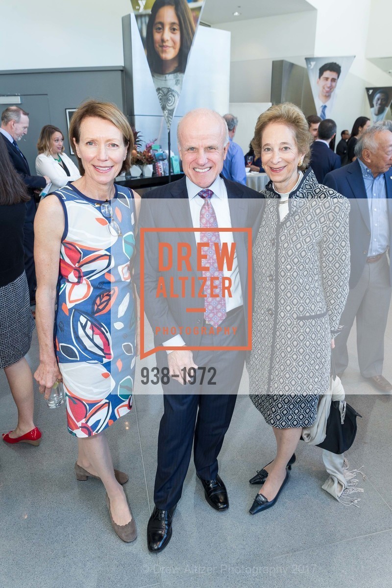 Liz Willingham, John Willingham, Lynn Bunim, YMCA of San Francisco Y For Youth Luncheon, Yerba Buena Center for the Arts. 701 Mission Street, March 17th, 2017, Photo #938-1972 Liz Willingham, John Willingham, Lynn Bunim, Photo #938-1972