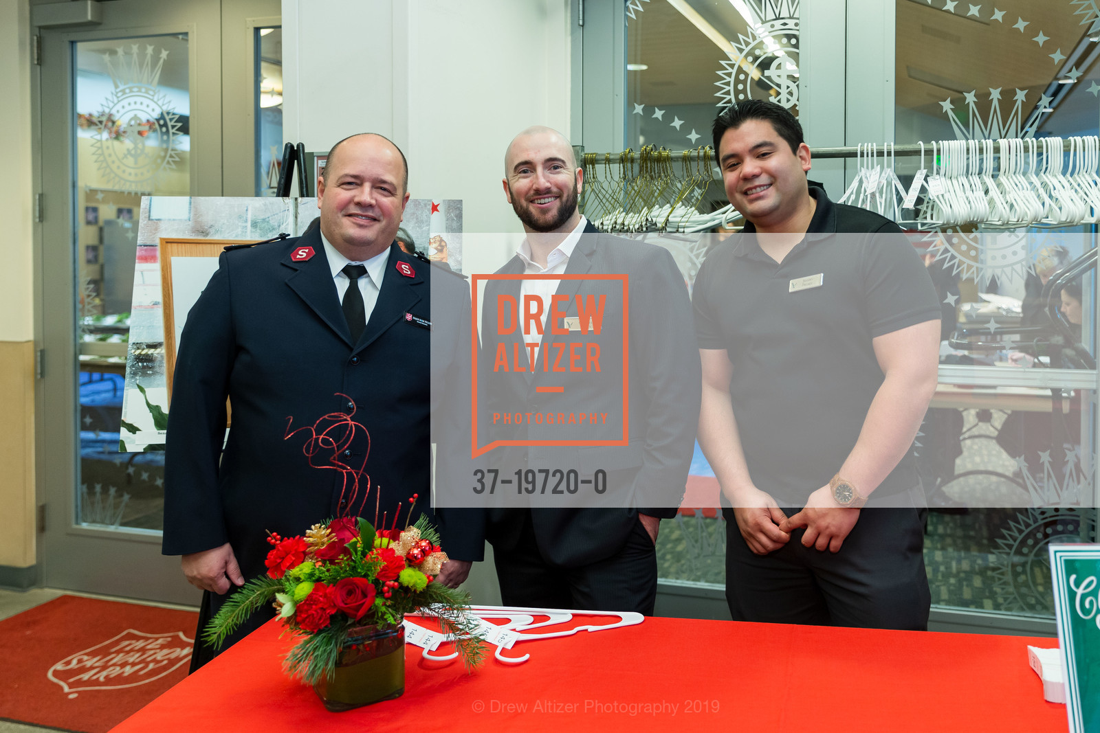 Mark Nelson, Gabriel Adley, Jeremy, Salvation Army's Holiday Luncheon 2019, The Salvation Army Kroc Center. 240 Turk St, November 20th, 2019, Photo #37-19720-0 Mark Nelson, Gabriel Adley, Jeremy, Photo #37-19720-0