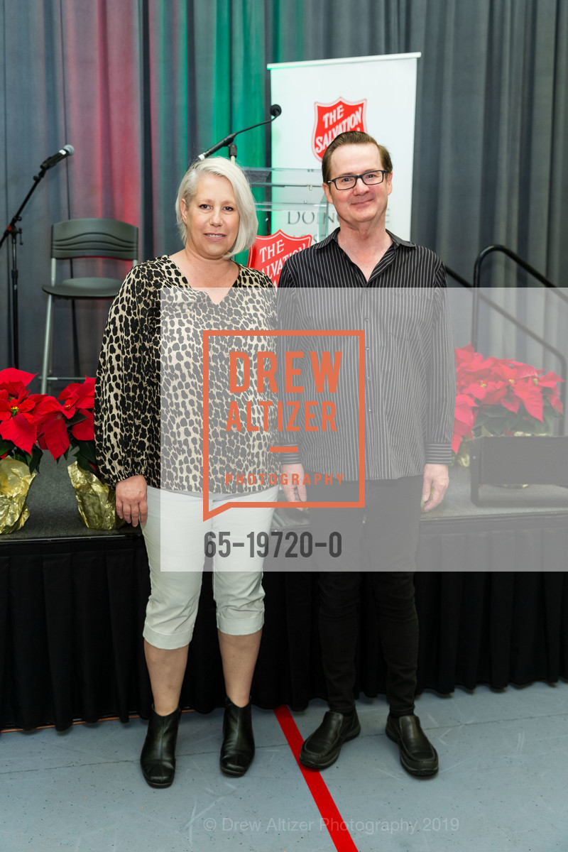 Lisa Padilla, Fred Davis, Salvation Army's Holiday Luncheon 2019, The Salvation Army Kroc Center. 240 Turk St, November 20th, 2019, Photo #65-19720-0 Lisa Padilla, Fred Davis, Photo #65-19720-0