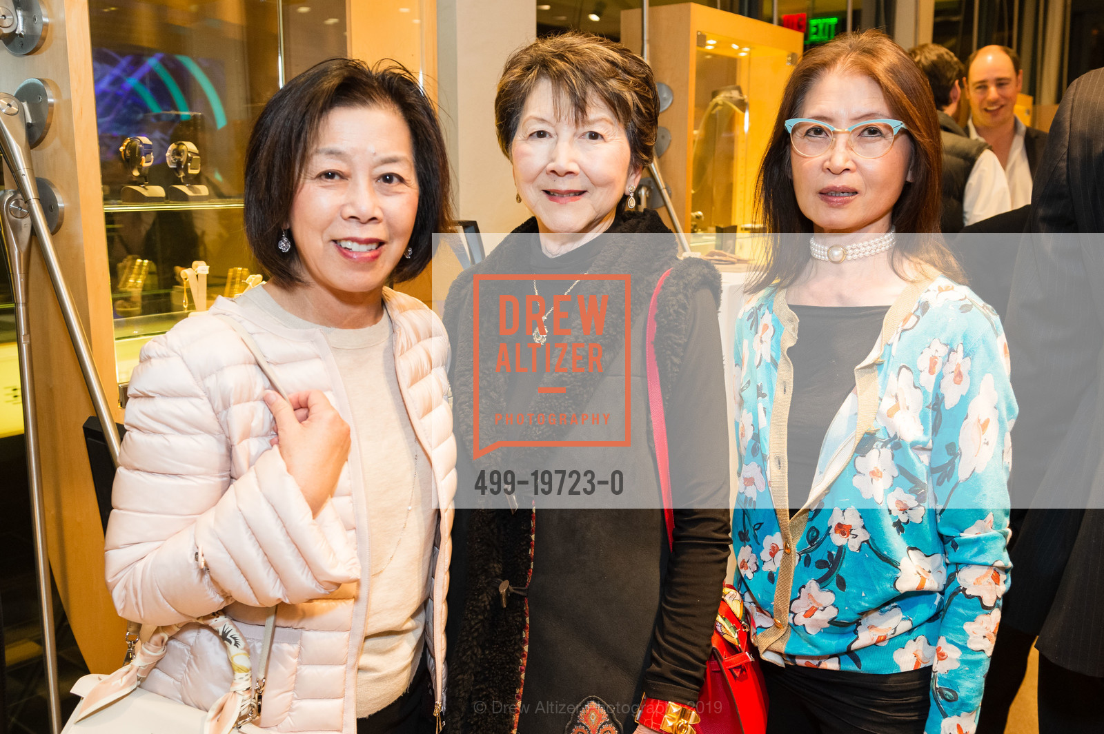Lilian Chantalat, Frances Liu, Eve Doone, Stephen Silver Anniversary Celebration 2019, The Rosewood. 2825 Sand Hill Rd, November 20th, 2019, Photo #499-19723-0 Lilian Chantalat, Frances Liu, Eve Doone, Photo #499-19723-0