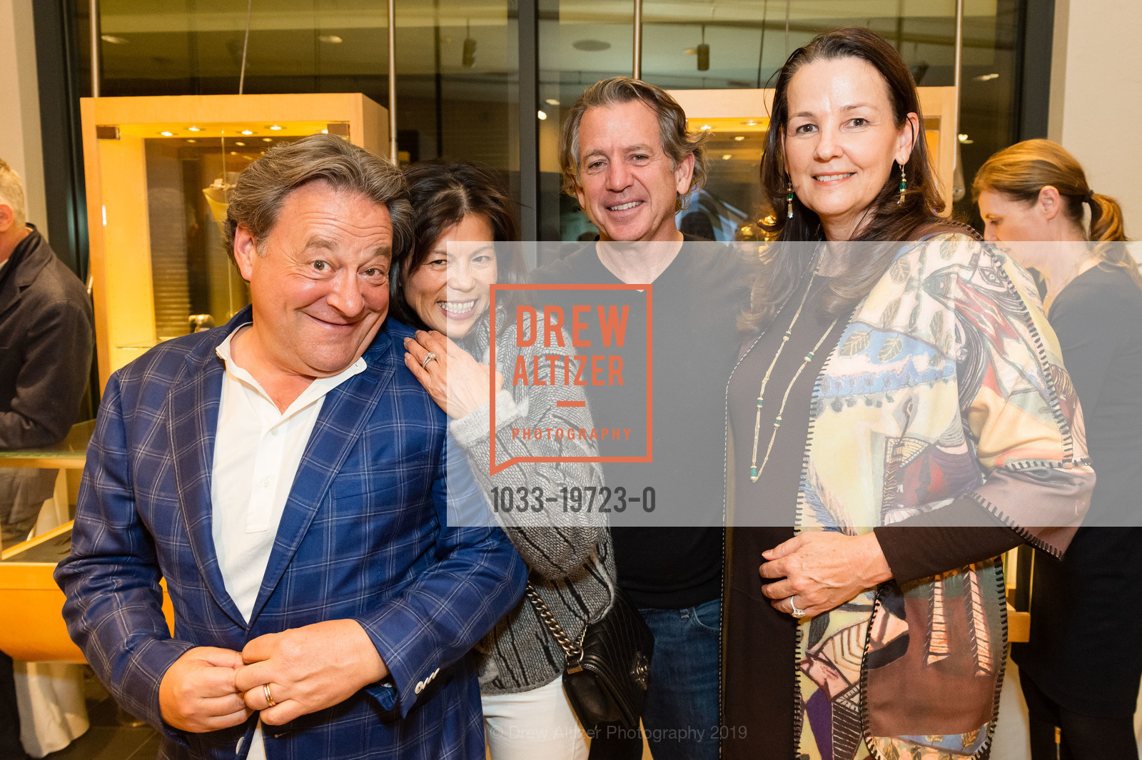Stephen Silver, Monique Dunn, Kirk Dunn, Connie Silver, Stephen Silver Anniversary Celebration 2019, The Rosewood. 2825 Sand Hill Rd, November 20th, 2019, Photo #1033-19723-0 Stephen Silver, Monique Dunn, Kirk Dunn, Connie Silver, Photo #1033-19723-0