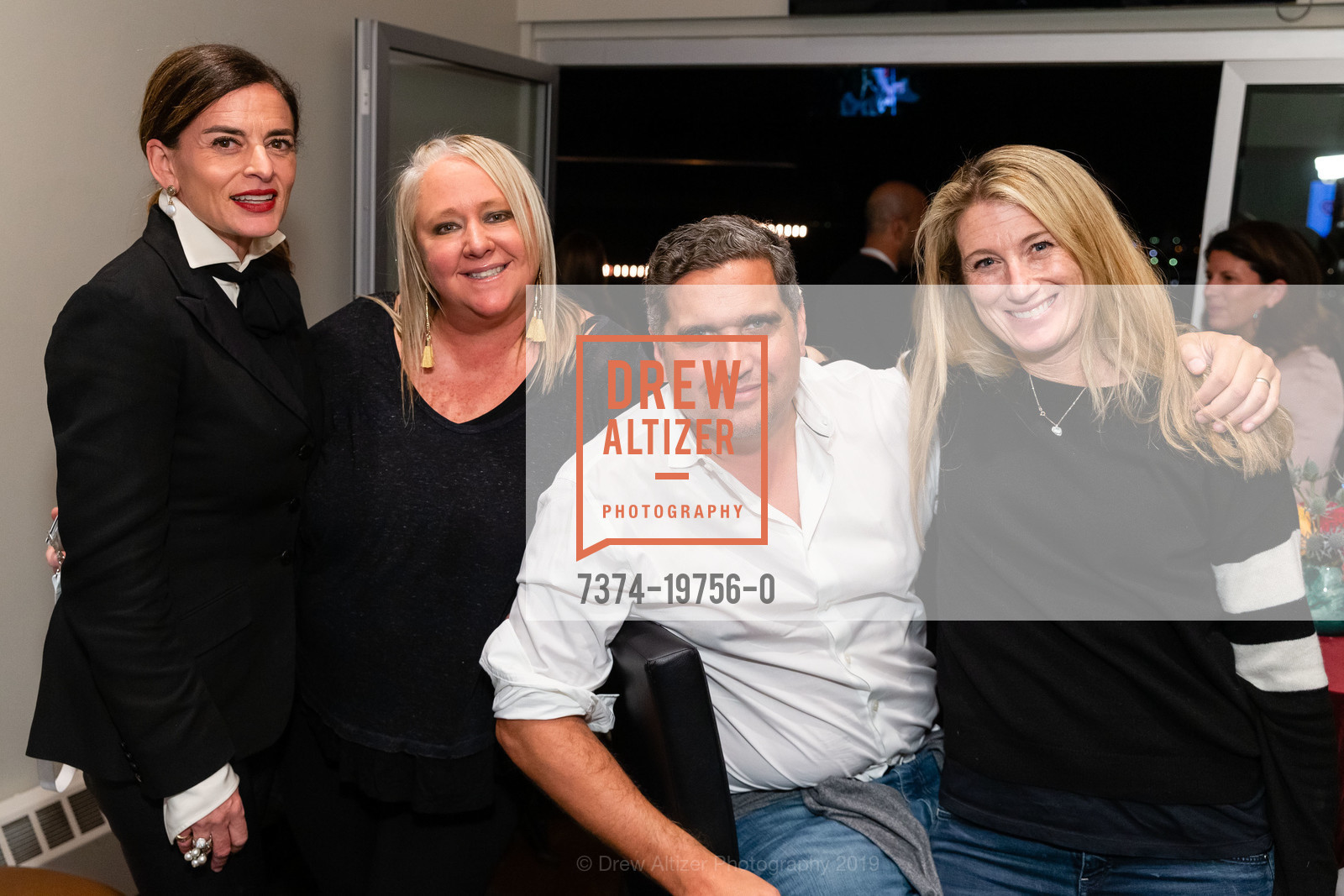 Kelly Campisi, Lori Puccinelli Stern, Peter Stern, Samantha Bovich, The Concert for UCSF Benioff Children's Hospitals 2019, Oracle Park, November 20th, 2019, Photo #7374-19756-0 Kelly Campisi, Lori Puccinelli Stern, Peter Stern, Samantha Bovich, Photo #7374-19756-0