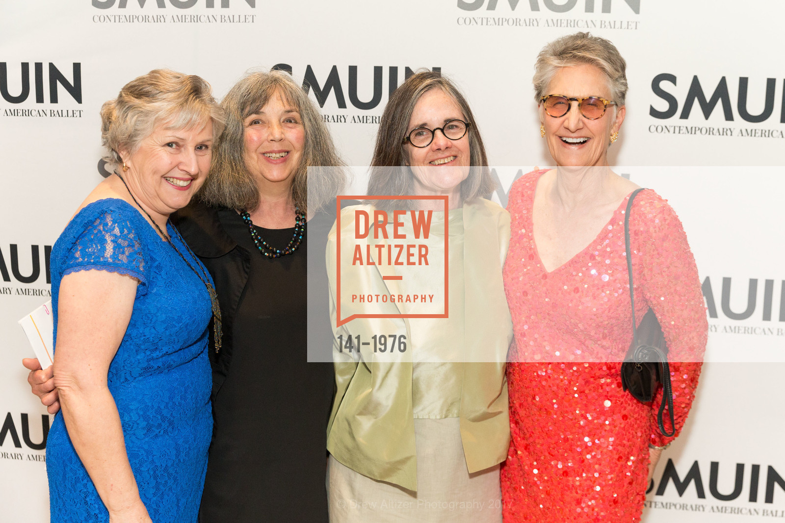 Trudy Bouligny, Sally Manfredi, Sandra Price, Julie Dickson, Smuin Ballet Annual Gala, The Galleria. 101 Henry Adams Street, March 19th, 2017, Photo #141-1976 Trudy Bouligny, Sally Manfredi, Sandra Price, Julie Dickson, Photo #141-1976
