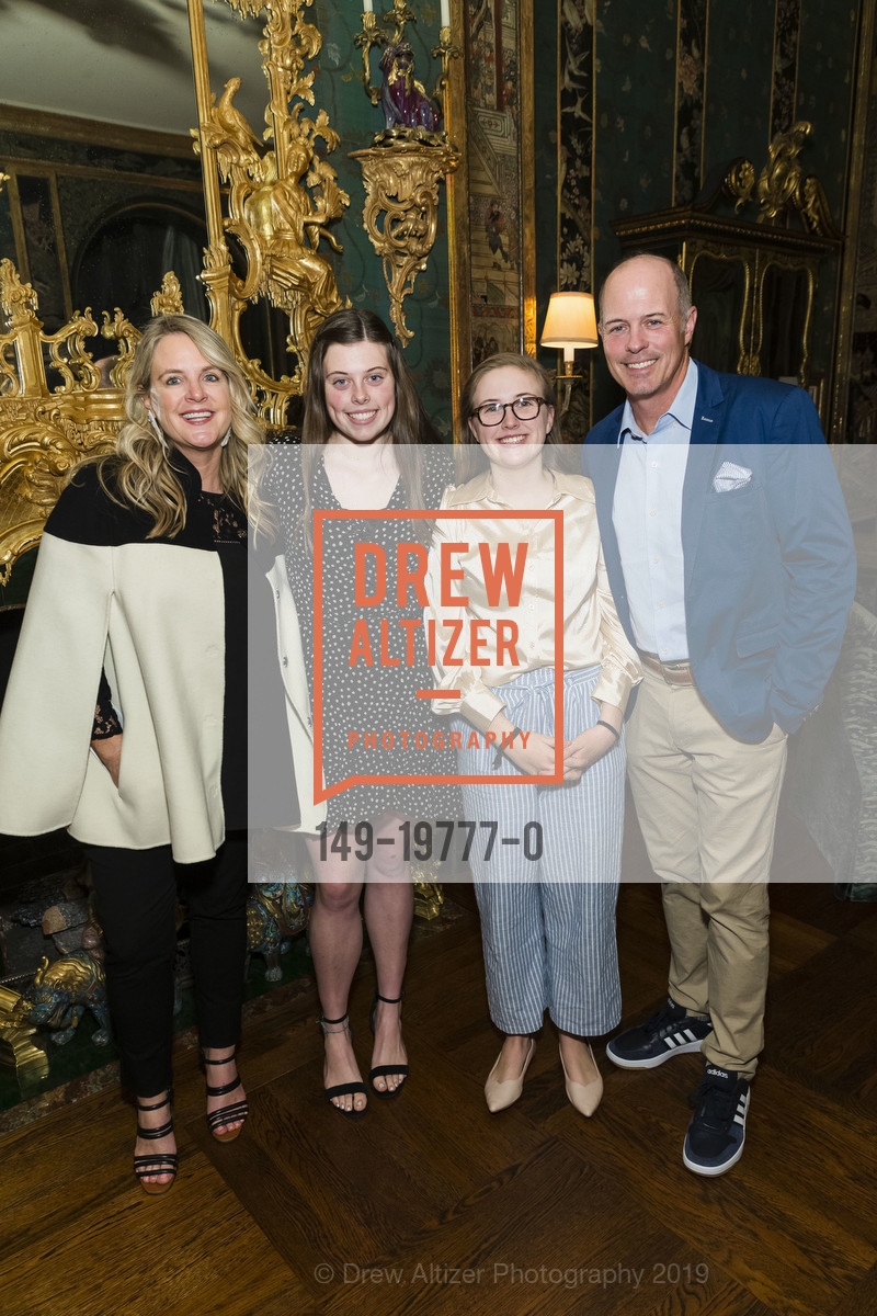 Hilary Newsom Callan, Tali Callan, Siena Callan, Geoff Callan, Gordon and Ann Getty host Justice William A. Newsom Memorial Fund, Private Residence, November 21st, 2019, Photo #149-19777-0 Hilary Newsom Callan, Tali Callan, Siena Callan, Geoff Callan, Photo #149-19777-0