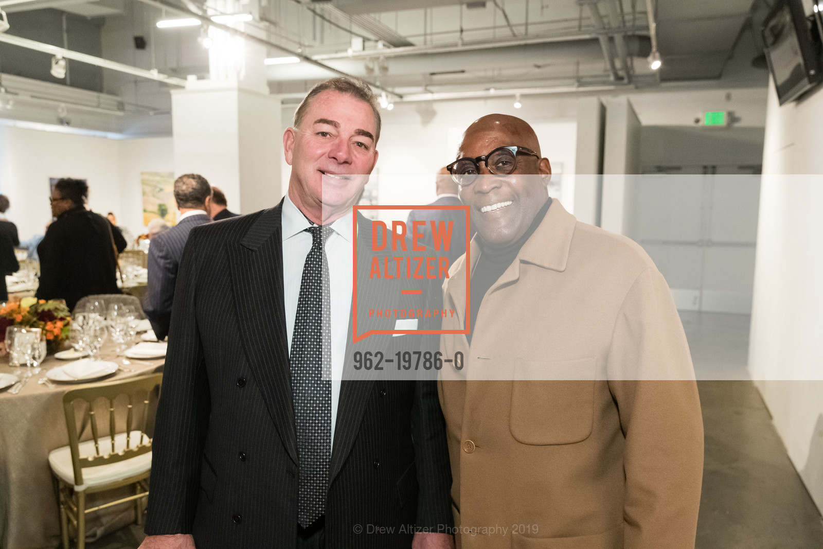 Marc Corsi, William May, Academy of Art University Hosts Mayor Willie L. Brown, Jr. Portrait Unveiling and Luncheon, Academy of Art University Atelier. 79 New Montgomery Street, November 27th, 2019, Photo #962-19786-0 Marc Corsi, William May, Photo #962-19786-0