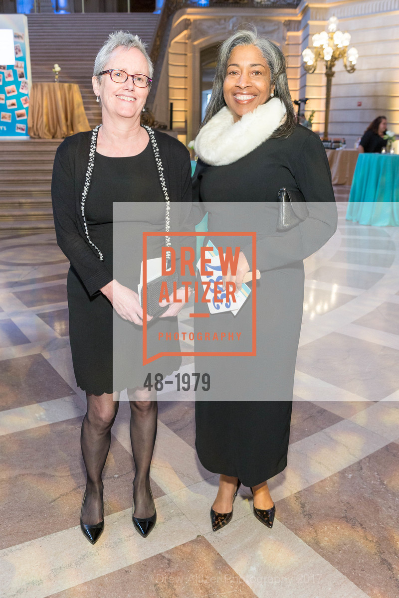 Gail White, June Faison, Serving Hope: A Benefit for St. Anthony's 2017, City Hall. 1 Dr Carlton B Goodlett Pl San Francisco, California 94102, March 23rd, 2017, Photo #48-1979 Gail White, June Faison, Photo #48-1979