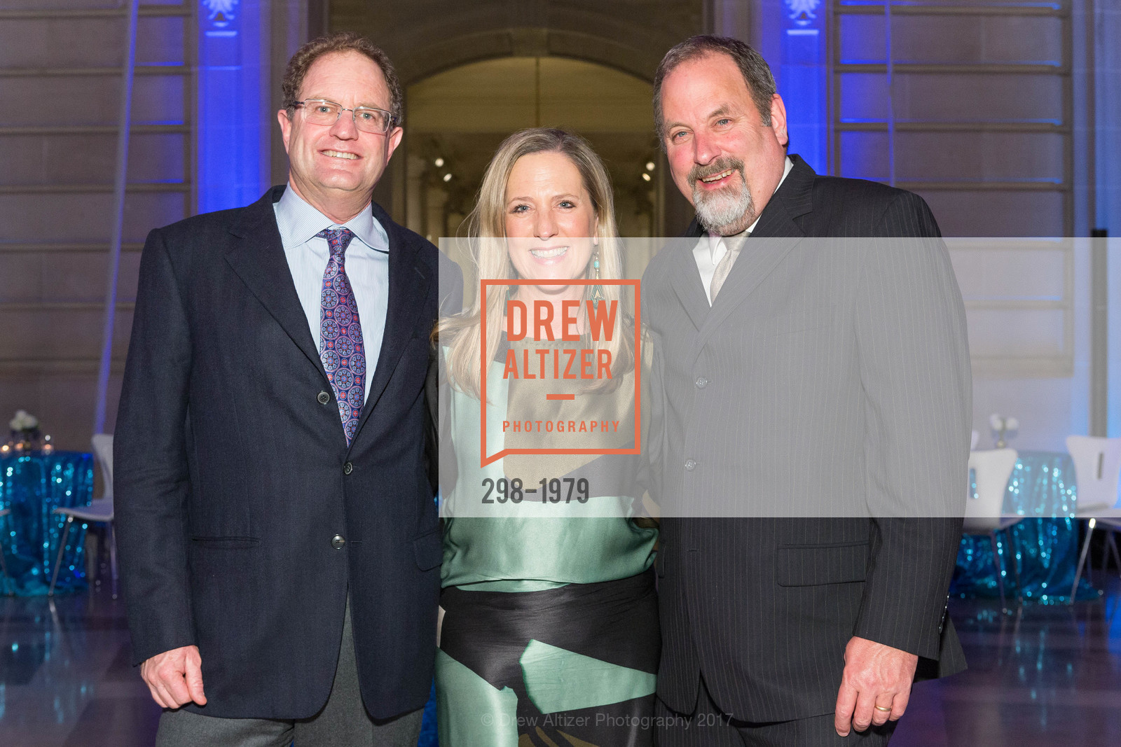 Michael Parish, Meagan Levitan, Barry Stenger, Serving Hope: A Benefit for St. Anthony's 2017, City Hall. 1 Dr Carlton B Goodlett Pl San Francisco, California 94102, March 23rd, 2017, Photo #298-1979 Michael Parish, Meagan Levitan, Barry Stenger, Photo #298-1979