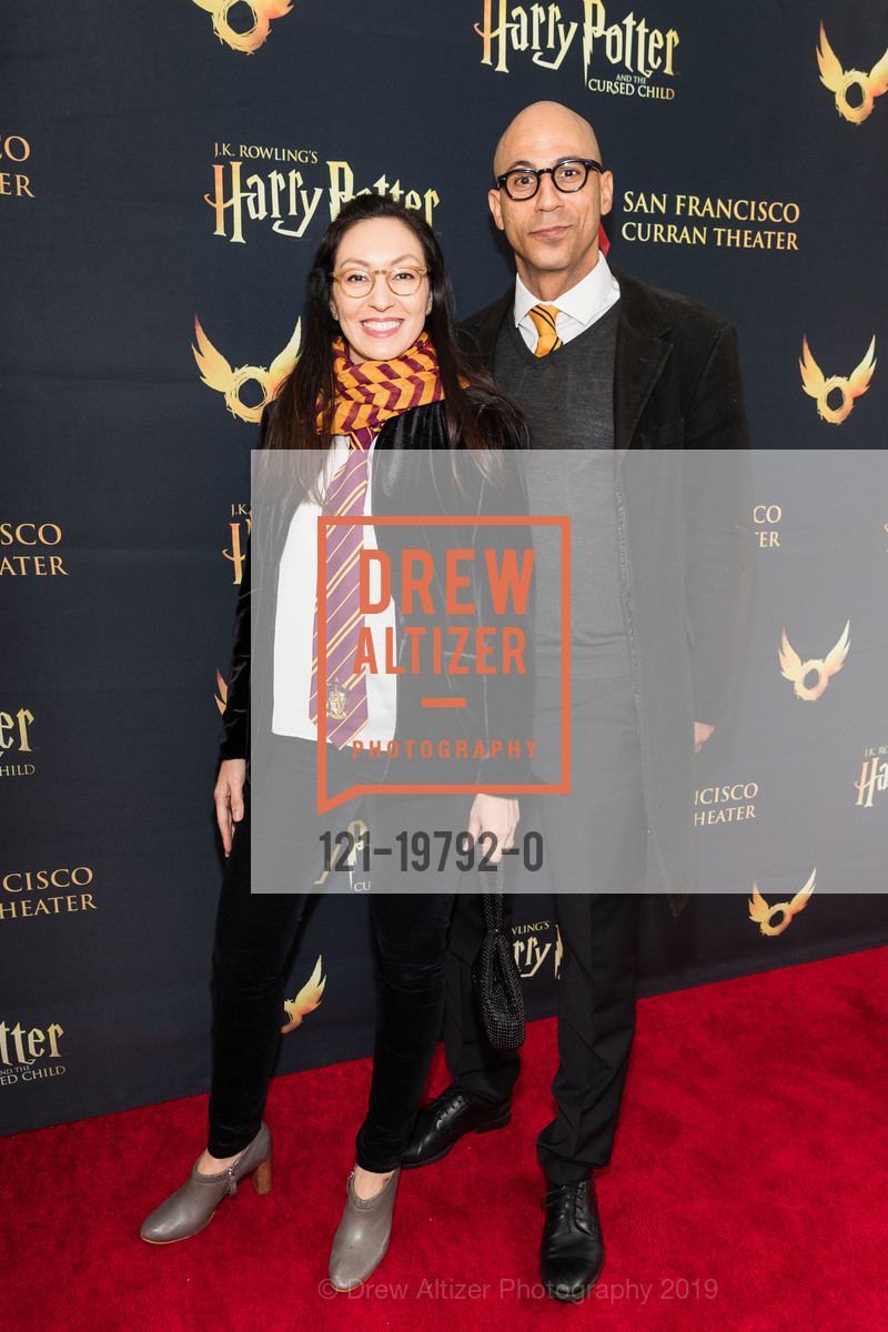Laurie Scolari, Sirron Norris, Red Carpet Arrivals for Harry Potter and the Cursed Child Opening at the Curran Theatre, Curran Theatre. 445 Geary Street, December 1st, 2019, Photo #121-19792-0 Laurie Scolari, Sirron Norris, Photo #121-19792-0