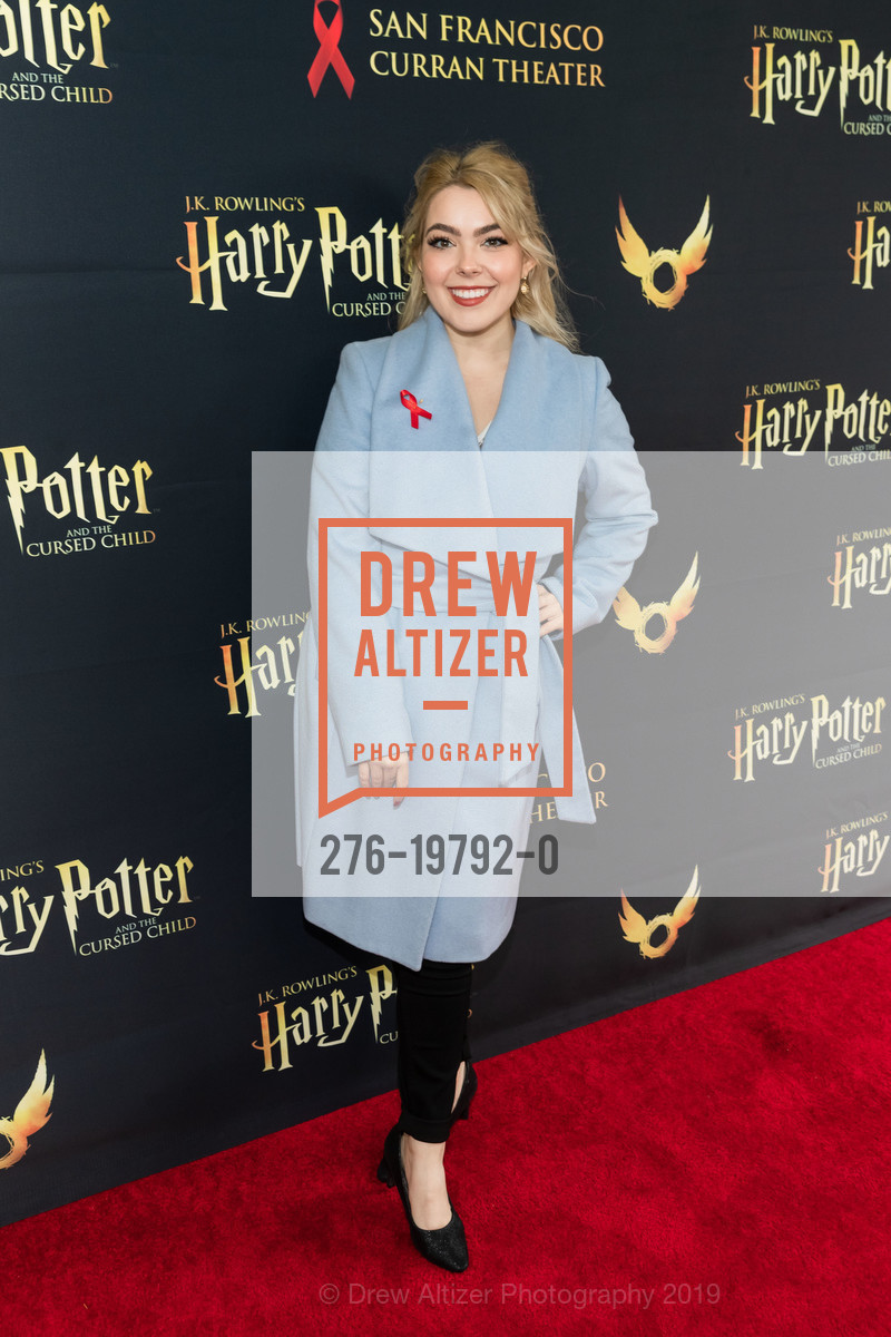 Katherine Steele, Red Carpet Arrivals for Harry Potter and the Cursed Child Opening at the Curran Theatre, Curran Theatre. 445 Geary Street, December 1st, 2019, Photo #276-19792-0 Katherine Steele, Photo #276-19792-0