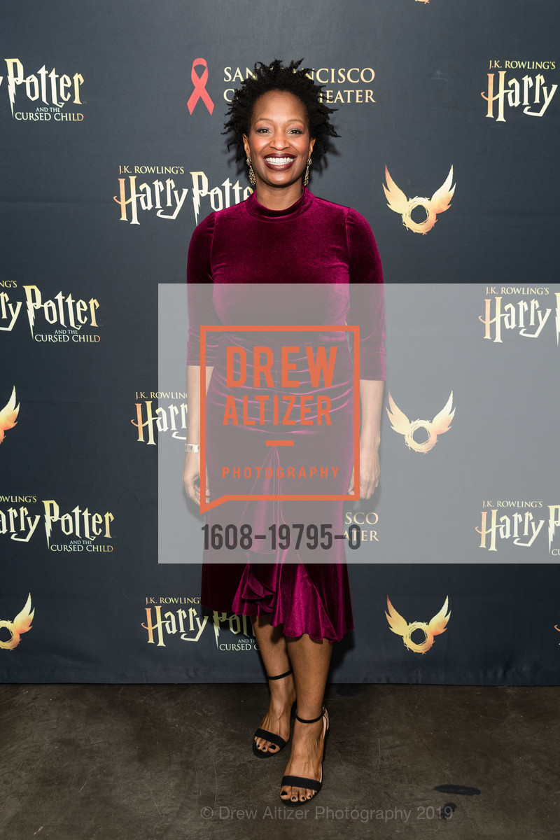 Lily Mojekwu, Harry Potter and The Cursed Child at the Curran Opening Night After Party, August Hall. 420 Mason Street, December 1st, 2019, Photo #1608-19795-0 Lily Mojekwu, Photo #1608-19795-0