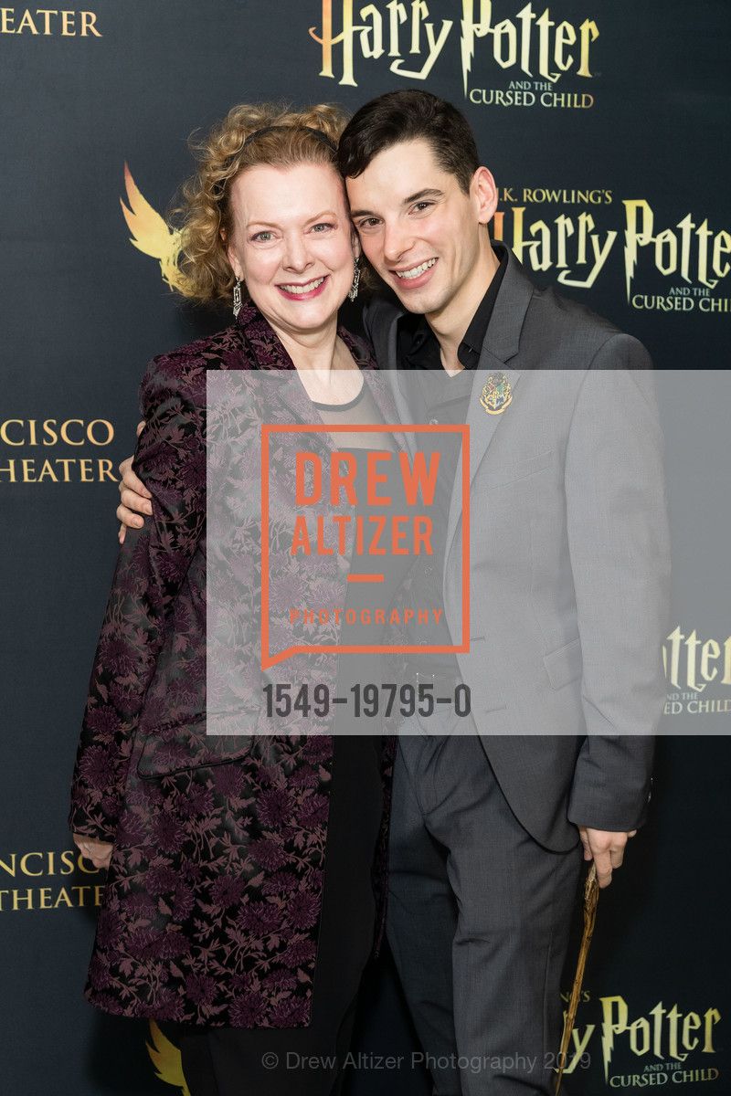 Katherine Leask, Jon Steiger, Harry Potter and The Cursed Child at the Curran Opening Night After Party, August Hall. 420 Mason Street, December 1st, 2019, Photo #1549-19795-0 Katherine Leask, Jon Steiger, Photo #1549-19795-0