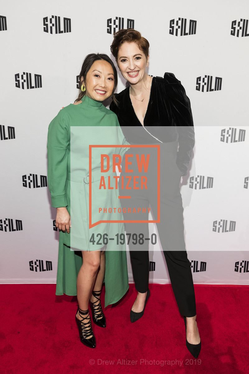 Lulu Wang, Marielle Heller, SFFILM Awards Night 2019, Palace of Fine Arts Exhibition Center. 3601 Lyon Street, December 3rd, 2019, Photo #426-19798-0 Lulu Wang, Marielle Heller, Photo #426-19798-0
