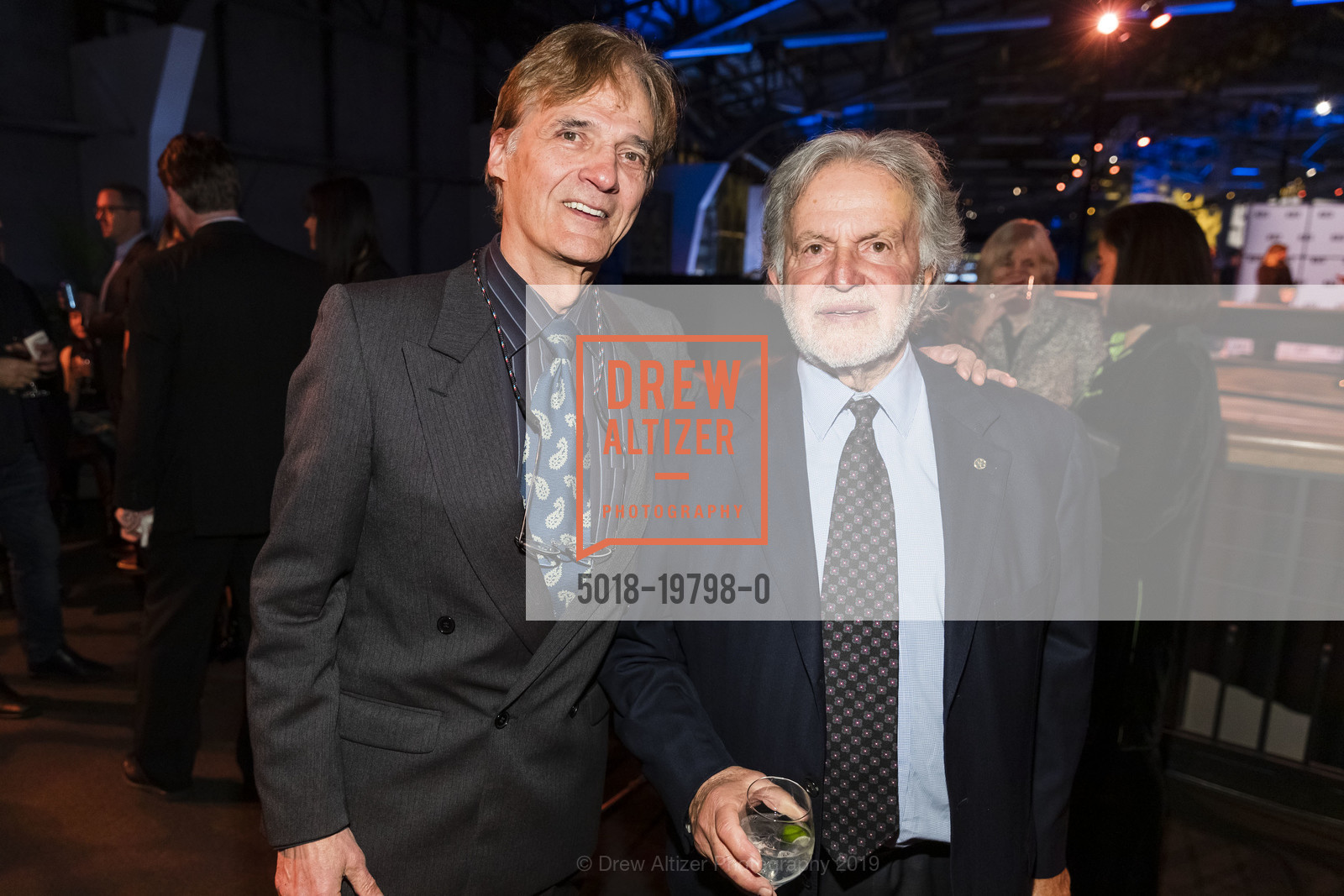 Robert Hillmann, Sid Ganis, SFFILM Awards Night 2019, Palace of Fine Arts Exhibition Center. 3601 Lyon Street, December 3rd, 2019, Photo #5018-19798-0 Robert Hillmann, Sid Ganis, Photo #5018-19798-0