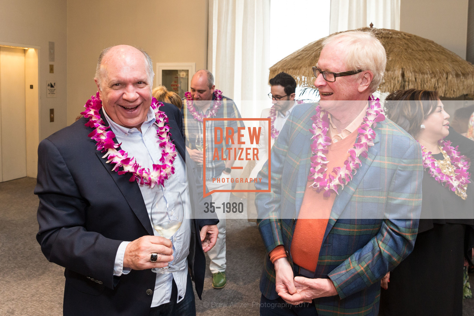 Bill Hales, Ed Winger, Aubrey Brewster's Purely Paradise Birthday Luncheon 2017, Neiman Marcus. 150 Stockton St SF, California 94108, March 24th, 2017, Photo #35-1980 Bill Hales, Ed Winger, Photo #35-1980