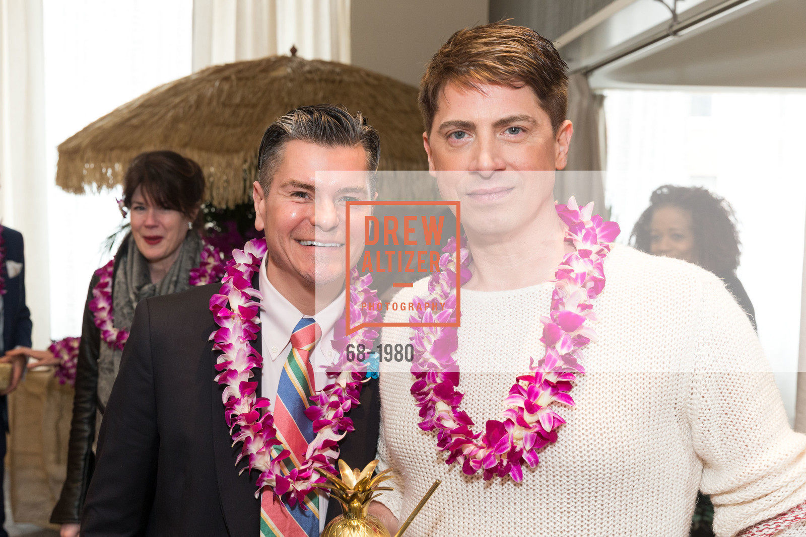 Chris Meza, Aubrey Brewster, Aubrey Brewster's Purely Paradise Birthday Luncheon 2017, Neiman Marcus. 150 Stockton St SF, California 94108, March 24th, 2017