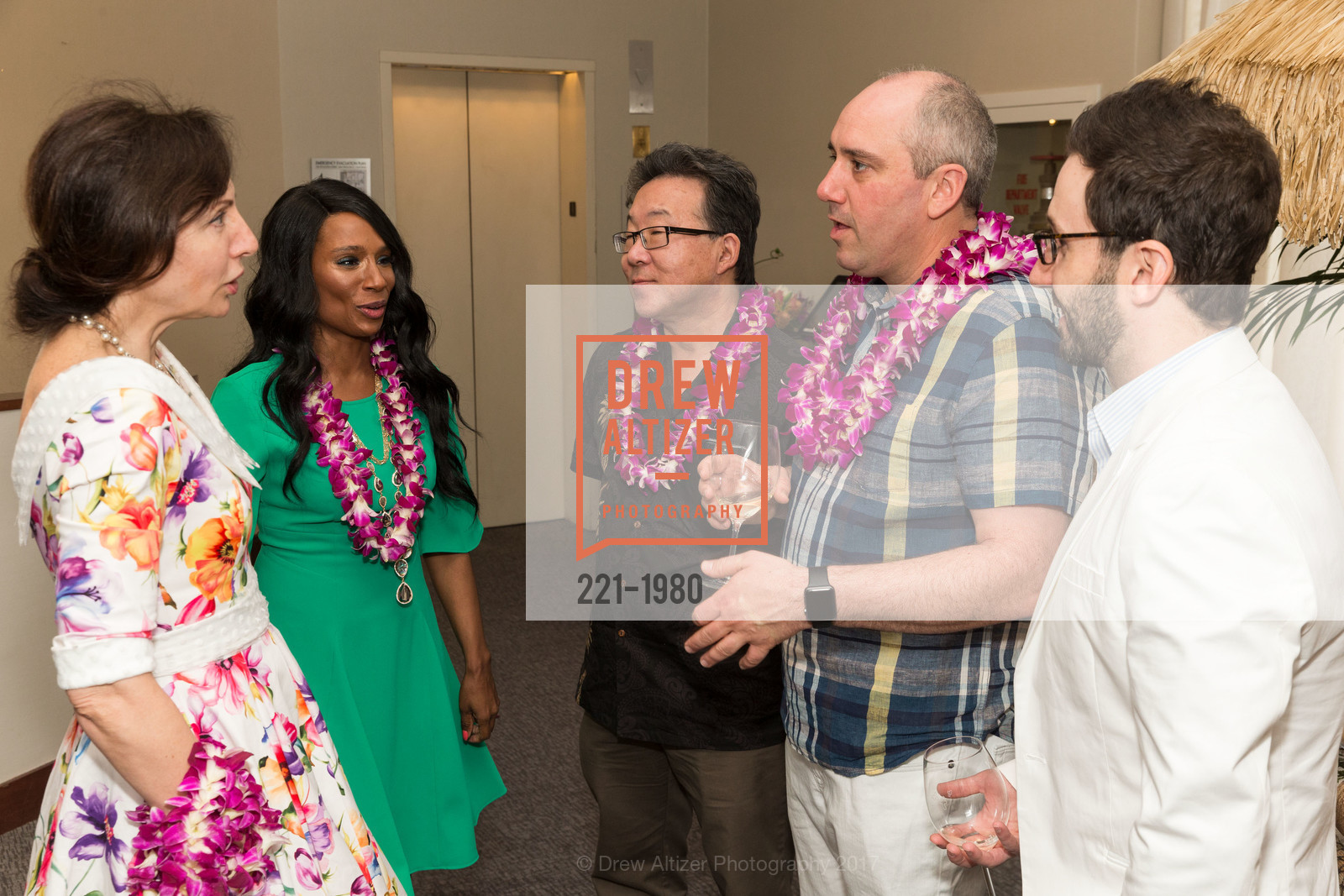 Clara Shayevich, Pernella Sommerville, Gerold Osato, Gil Padia, Kyle McMillen, Aubrey Brewster's Purely Paradise Birthday Luncheon 2017, Neiman Marcus. 150 Stockton St SF, California 94108, March 24th, 2017, Photo #221-1980 Clara Shayevich, Pernella Sommerville, Gerold Osato, Gil Padia, Kyle McMillen, Photo #221-1980