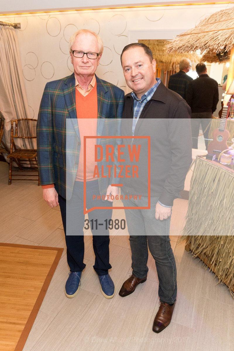 Ed Winger, Edward Dubrovsky, Aubrey Brewster's Purely Paradise Birthday Luncheon 2017, Neiman Marcus. 150 Stockton St SF, California 94108, March 24th, 2017