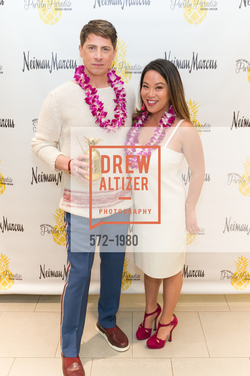 Aubrey Brewster, Jojo Ginn, Aubrey Brewster's Purely Paradise Birthday Luncheon 2017, Neiman Marcus. 150 Stockton St SF, California 94108, March 24th, 2017, Photo #572-1980 Aubrey Brewster, Jojo Ginn, Photo #572-1980