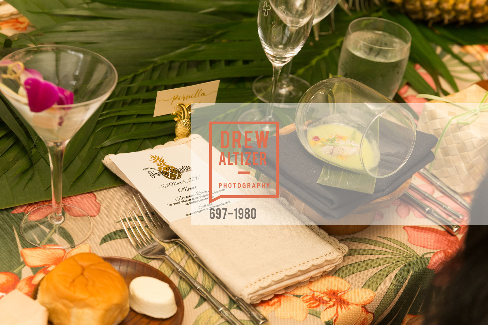 Atmosphere, Aubrey Brewster's Purely Paradise Birthday Luncheon 2017, Neiman Marcus. 150 Stockton St SF, California 94108, March 24th, 2017