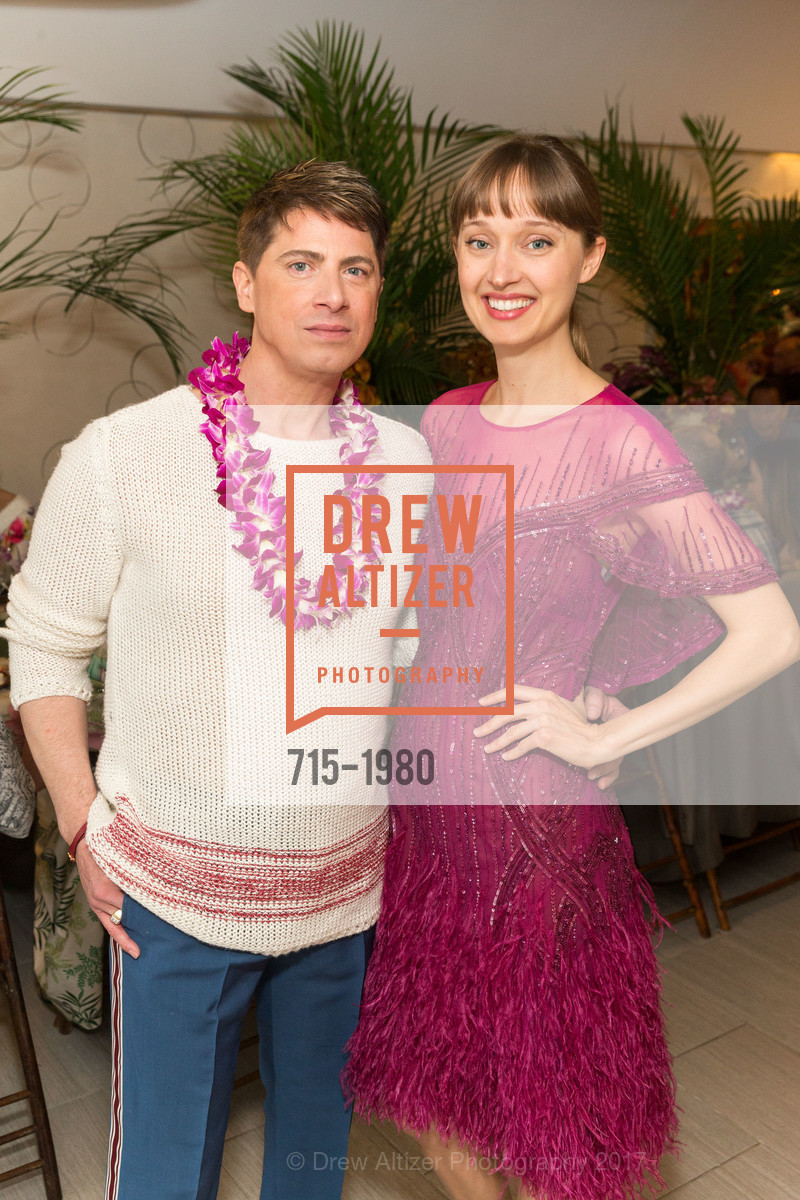 Aubrey Brewster, Katrina Sperry, Aubrey Brewster's Purely Paradise Birthday Luncheon 2017, Neiman Marcus. 150 Stockton St SF, California 94108, March 24th, 2017