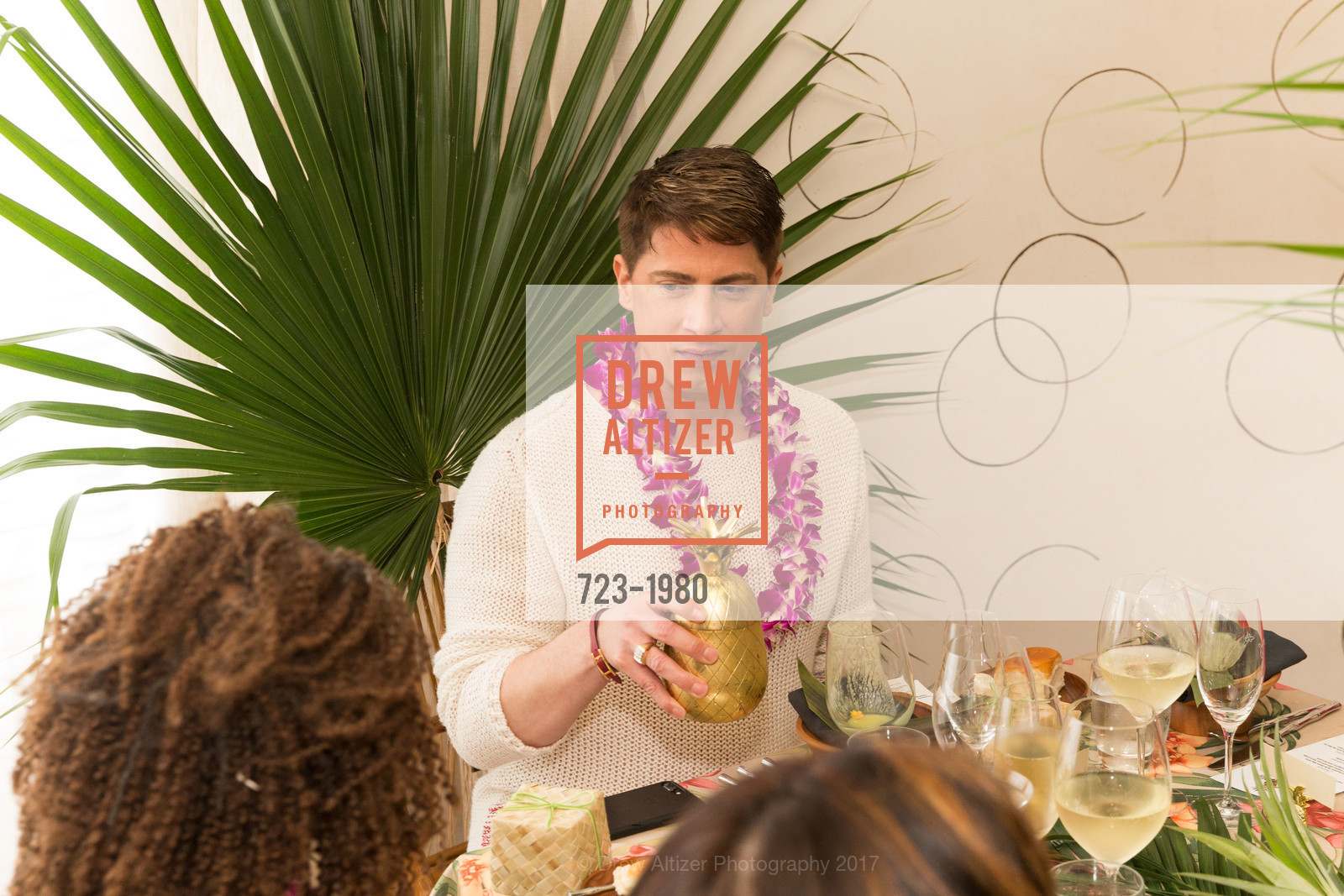 Aubrey Brewster, Aubrey Brewster's Purely Paradise Birthday Luncheon 2017, Neiman Marcus. 150 Stockton St SF, California 94108, March 24th, 2017