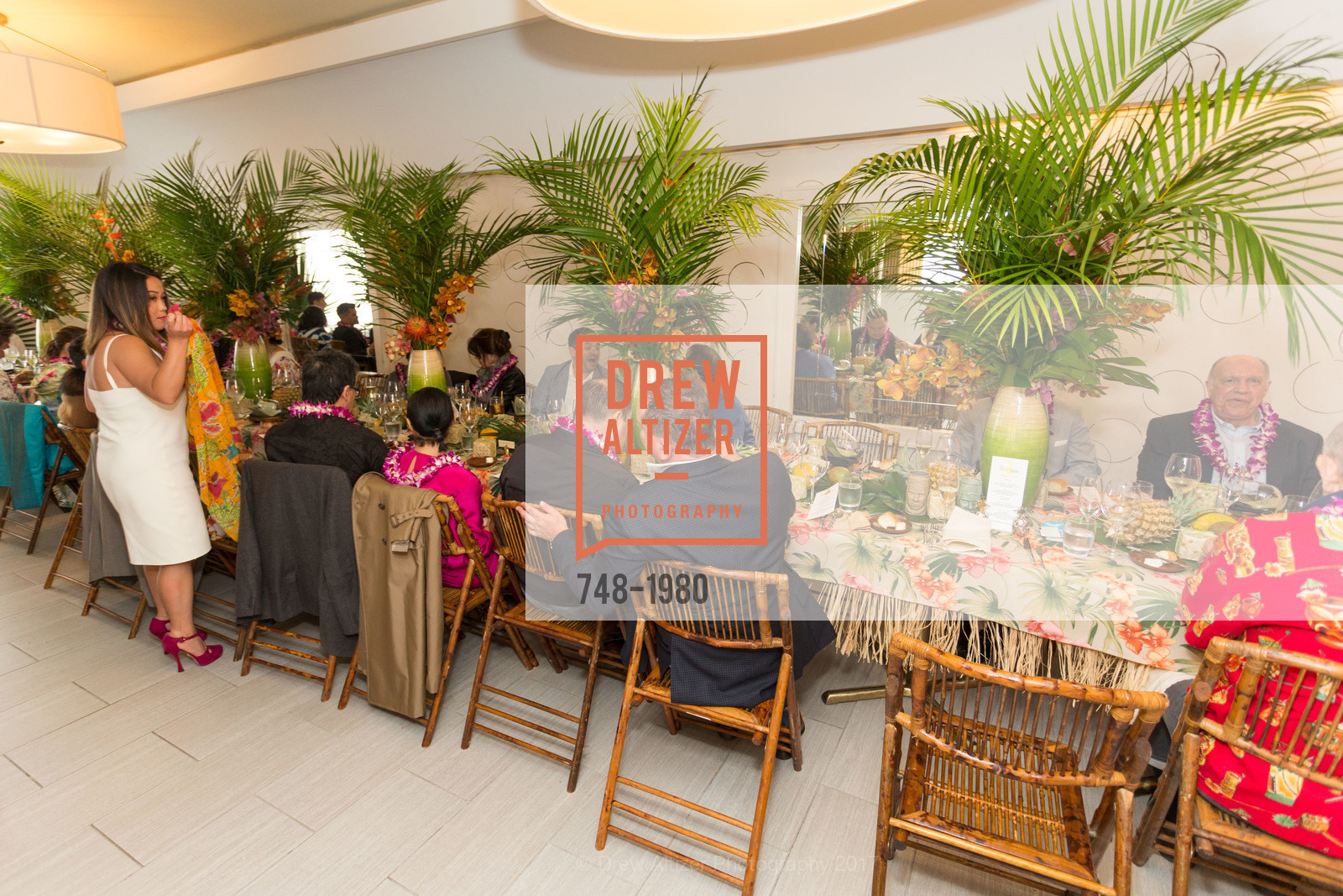 Atmosphere, Aubrey Brewster's Purely Paradise Birthday Luncheon 2017, Neiman Marcus. 150 Stockton St SF, California 94108, March 24th, 2017