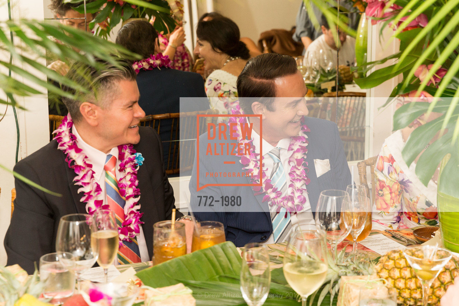 Chris Meza, Joel Goodrich, Aubrey Brewster's Purely Paradise Birthday Luncheon 2017, Neiman Marcus. 150 Stockton St SF, California 94108, March 24th, 2017, Photo #772-1980 Chris Meza, Joel Goodrich, Photo #772-1980