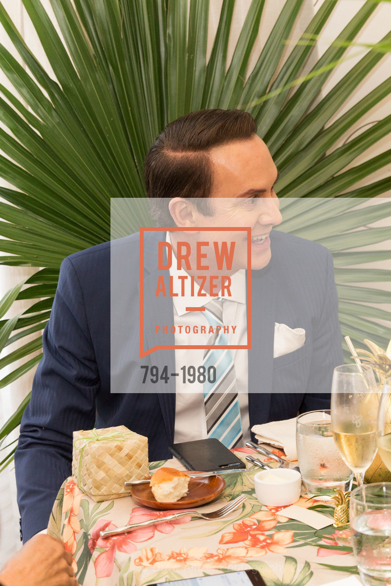 Joel Goodrich, Aubrey Brewster's Purely Paradise Birthday Luncheon 2017, Neiman Marcus. 150 Stockton St SF, California 94108, March 24th, 2017
