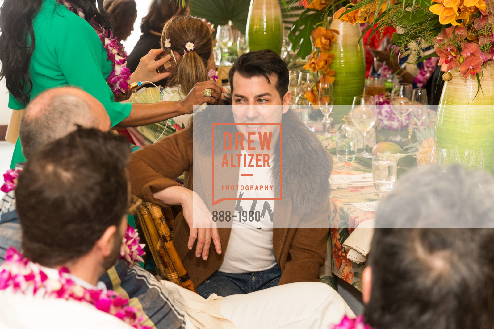 Bacca Dasilva, Aubrey Brewster's Purely Paradise Birthday Luncheon 2017, Neiman Marcus. 150 Stockton St SF, California 94108, March 24th, 2017