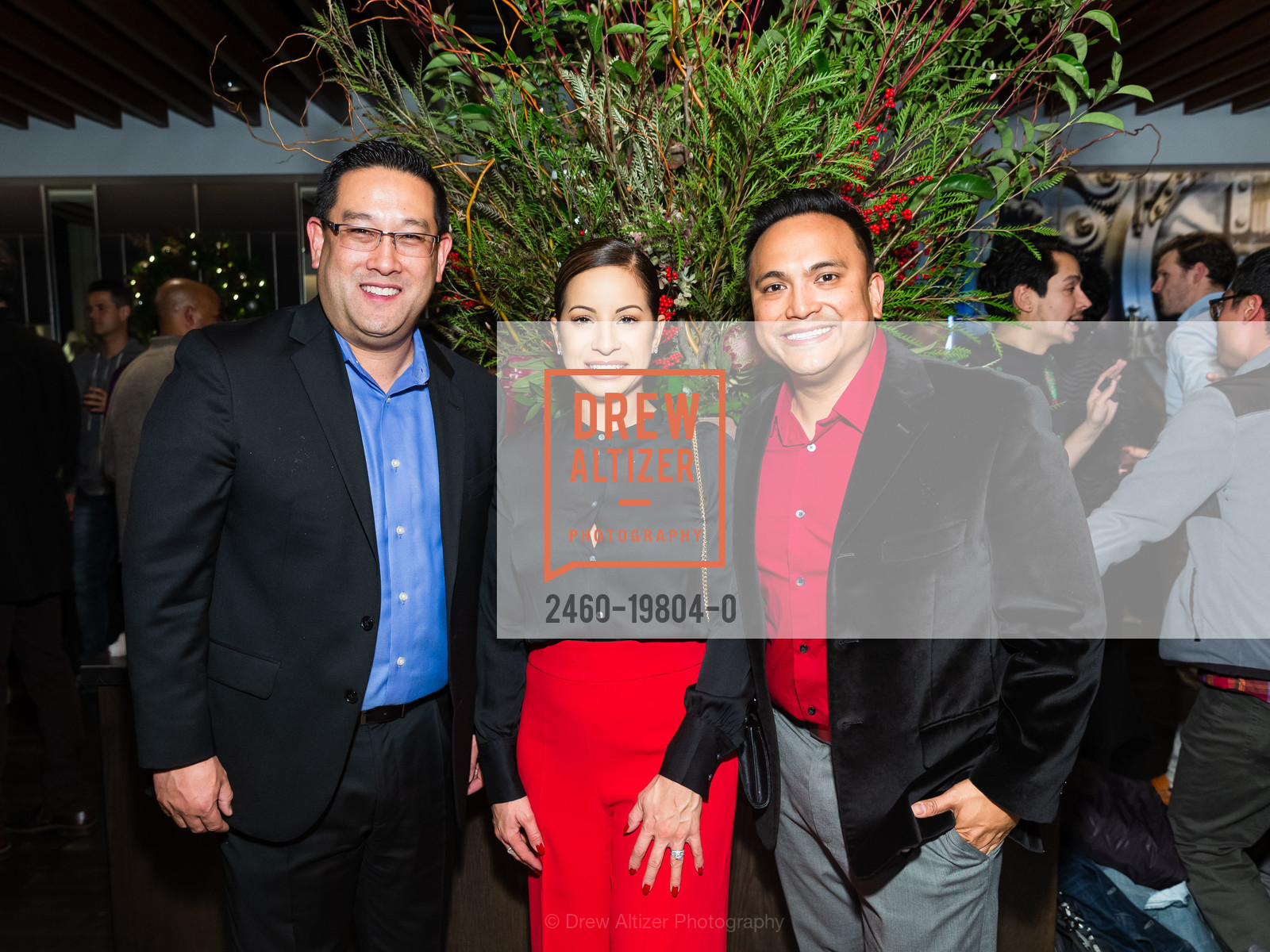 Brett Yamaguchi, Michelle Finn, Franco Finn, 2019 All Star Culinary Experience, The Vault. 555 California St, Photo #2460-19804-0 Brett Yamaguchi, Michelle Finn, Franco Finn, Photo #2460-19804-0