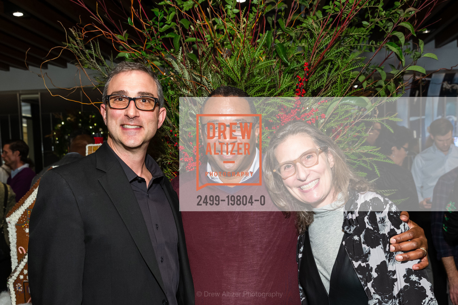 Rebecca Bloom, Isaac Vaughn, Jeff Bloom, 2019 All Star Culinary Experience, The Vault. 555 California St, Photo #2499-19804-0 Rebecca Bloom, Isaac Vaughn, Jeff Bloom, Photo #2499-19804-0