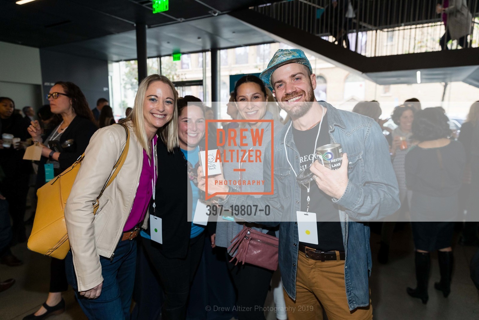 Lisa Pahl, Beth, Stephanie Riley, Nathan Riley, End Well Symposium 2019, SF Jazz Center. 201 Franklin Street, December 5th, 2019, Photo #397-19807-0 Lisa Pahl, Beth, Stephanie Riley, Nathan Riley, Photo #397-19807-0