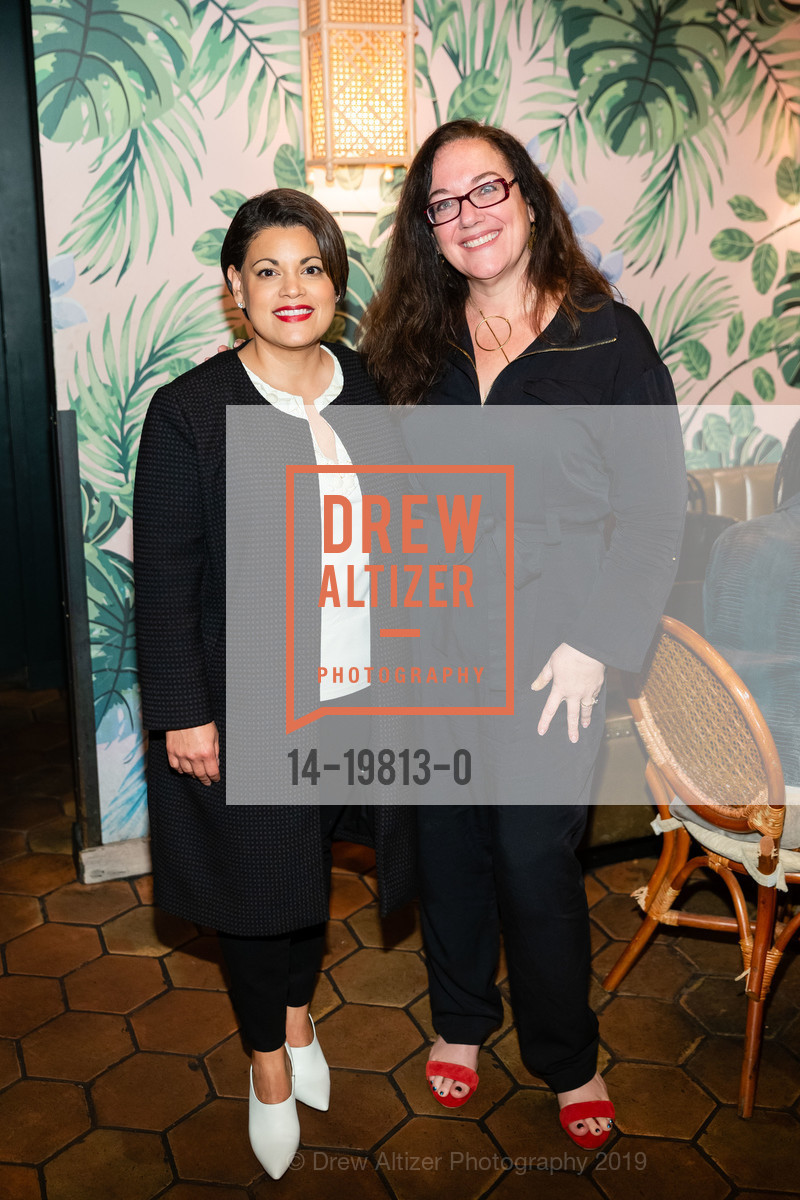 Johanna Silva Waki, Julie Castro Abrams, San Francisco Magazine's Power Issue Luncheon, Leo's Oyster Bar. 568 Sacramento St, December 3rd, 2019, Photo #14-19813-0 Johanna Silva Waki, Julie Castro Abrams, Photo #14-19813-0