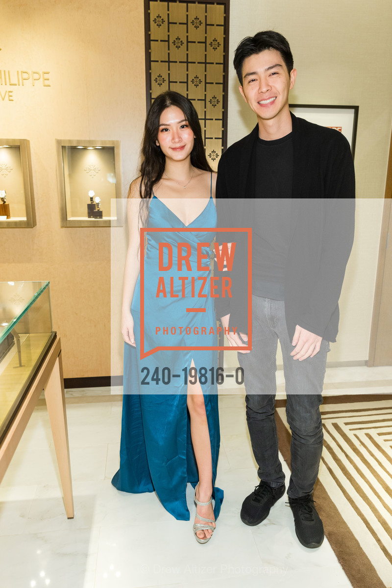 Angela Nguyen, Edward Lau, Tiffany & Co. Post St. Holiday Event 2019, Tiffany & Co. 350 Post St, Photo #240-19816-0 Angela Nguyen, Edward Lau, Photo #240-19816-0