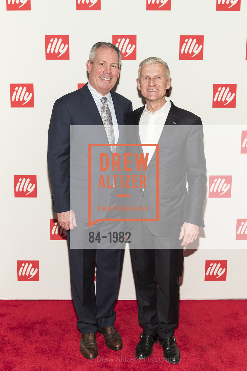 Barry Sheldon, Andrea Illy, Illy Caffe San Francisco Flagship Store Opening, Illy Caffe. 220 Montgomery Street, Photo #84-1982 Barry Sheldon, Andrea Illy, Photo #84-1982
