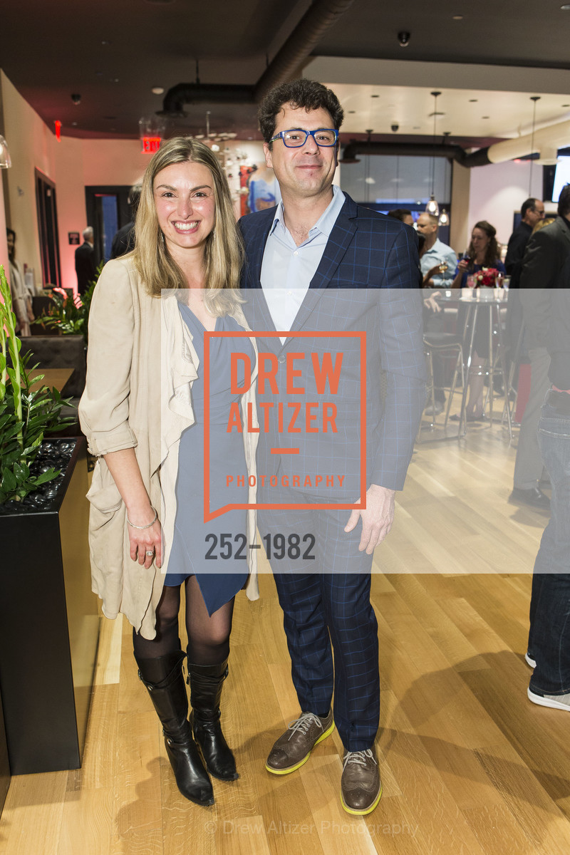 Sara Pirami, Federico Brocero, Illy Caffe San Francisco Flagship Store Opening, Illy Caffe. 220 Montgomery Street, Photo #252-1982 Sara Pirami, Federico Brocero, Photo #252-1982