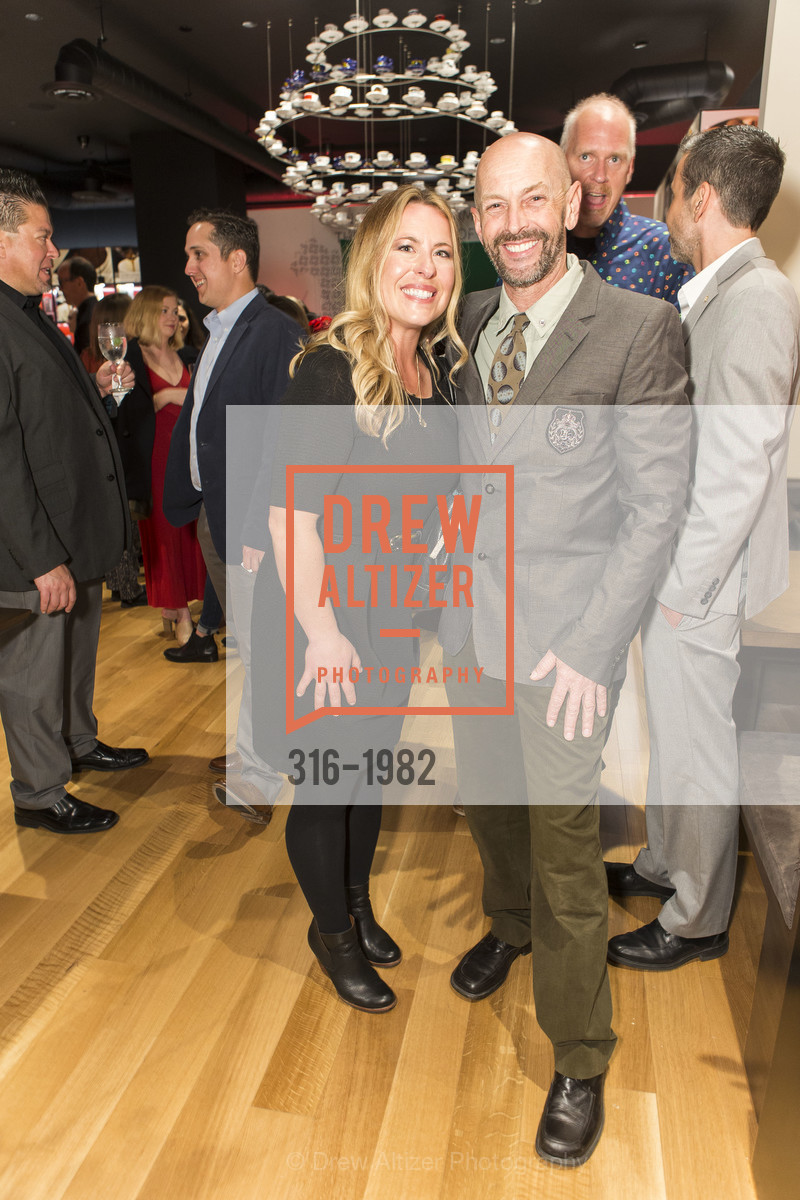 Jaime Audiss, Dana Franklin, Illy Caffe San Francisco Flagship Store Opening, Illy Caffe. 220 Montgomery Street, Photo #316-1982 Jaime Audiss, Dana Franklin, Photo #316-1982