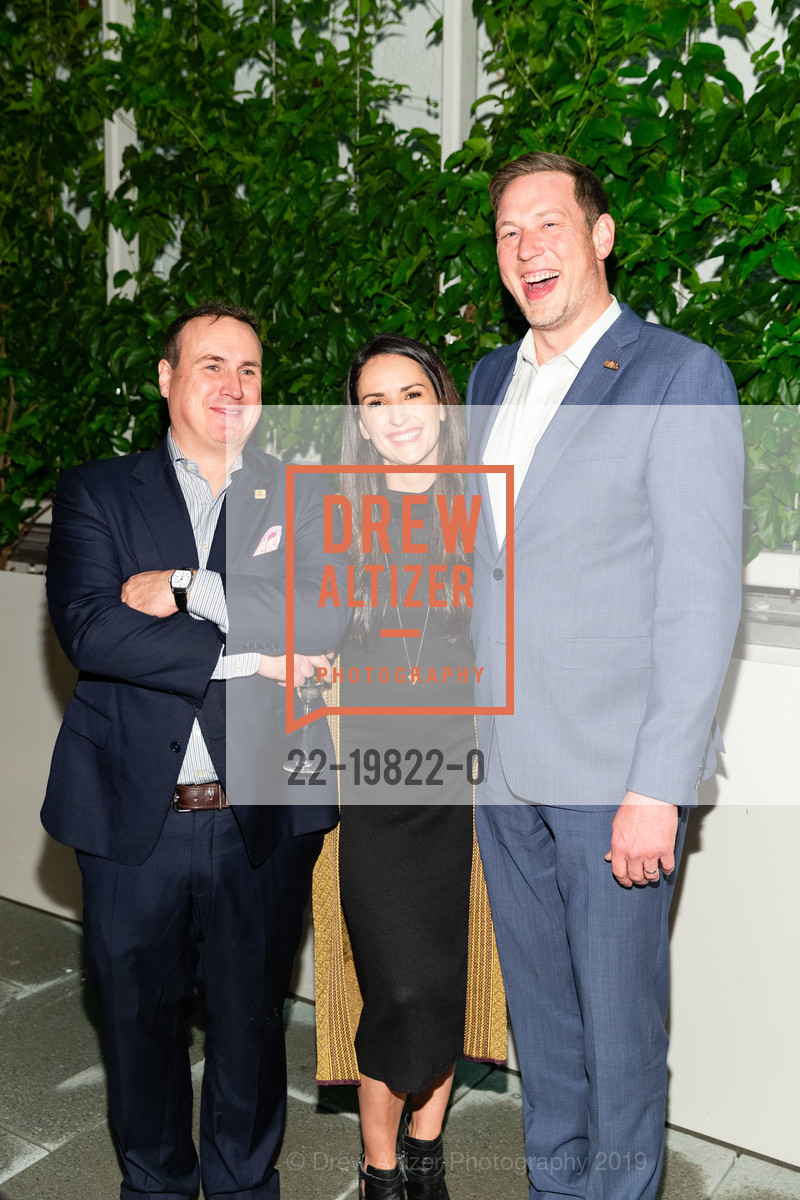 Brian MacGregor, Angela Kich, Eric MacDonald, Power Issue Party - San Francisco Magazine, Commonwealth Club, December 4th, 2019, Photo #22-19822-0 Brian MacGregor, Angela Kich, Eric MacDonald, Photo #22-19822-0