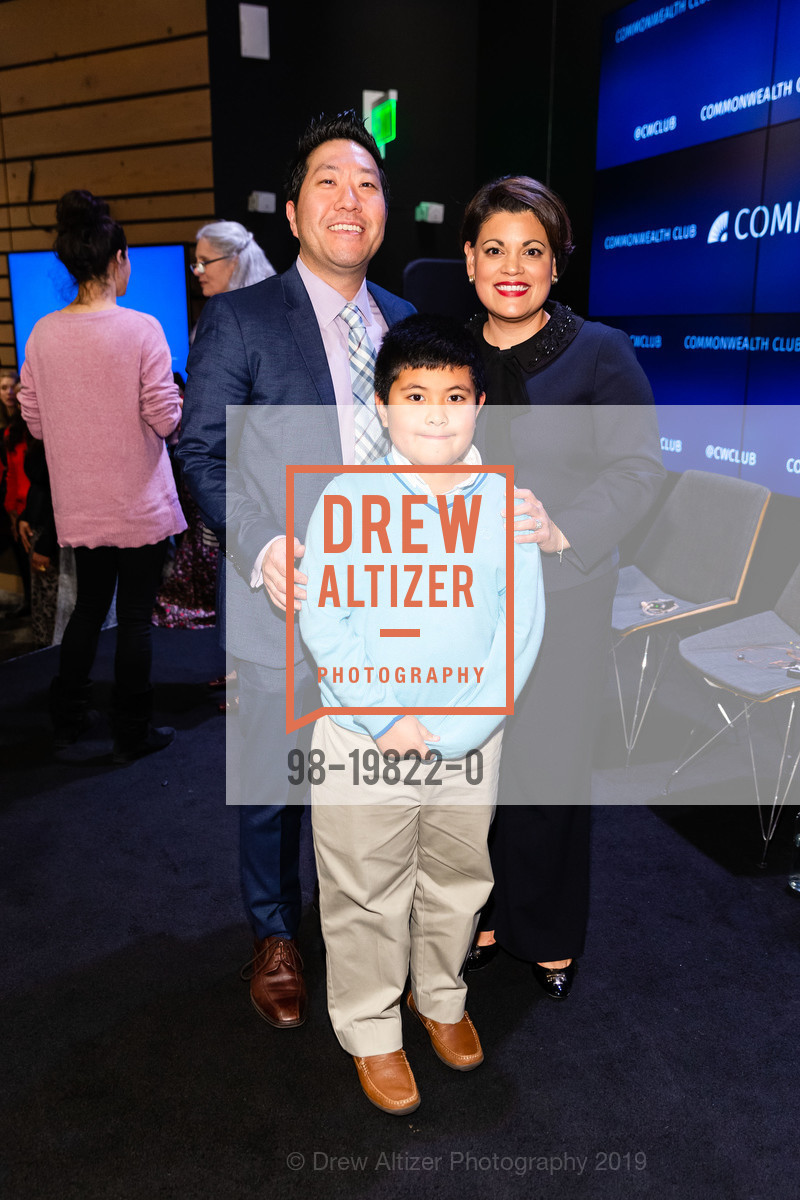 Sebastian Waki, Jerry Waki, Johanna Silva Waki, Power Issue Party - San Francisco Magazine, Commonwealth Club, December 4th, 2019, Photo #98-19822-0 Sebastian Waki, Jerry Waki, Johanna Silva Waki, Photo #98-19822-0