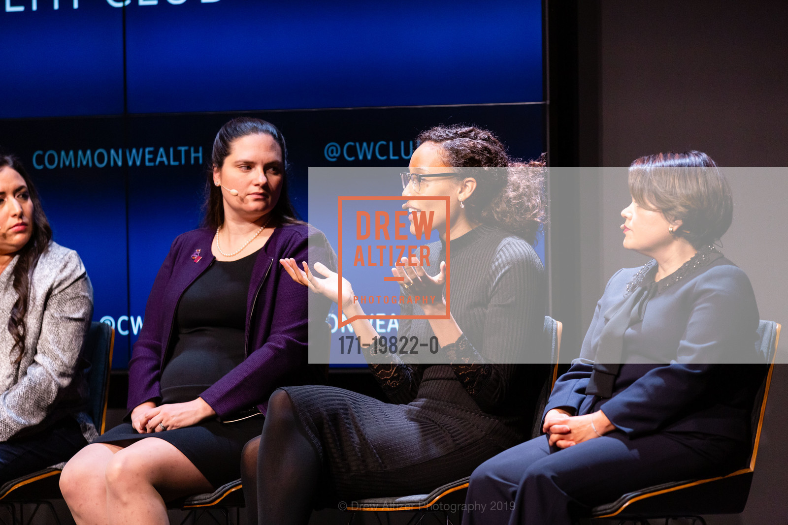 Gretchen Sisson, Anna Nti-Asare Tubbs, Power Issue Party - San Francisco Magazine, Commonwealth Club, December 4th, 2019, Photo #171-19822-0 Gretchen Sisson, Anna Nti-Asare Tubbs, Photo #171-19822-0