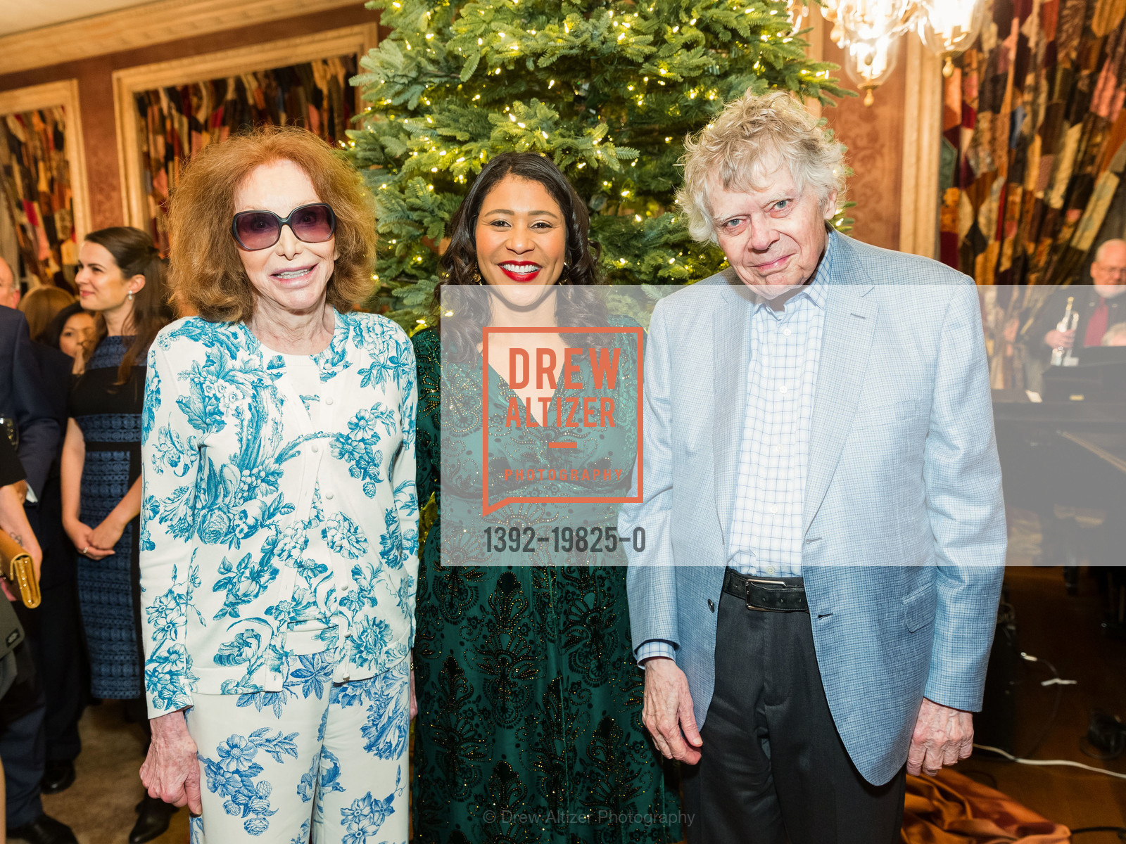 Ann Getty, Mayor London Breed, Gordon P. Getty, Photo #1392-19825-0