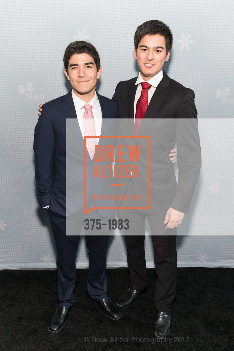 Erick Castro, Alex Lazich, BUILD Gala 2017, James R. Herman International Cruise Ship Terminal. Pier 27, March 23rd, 2017, Photo #375-1983 Erick Castro, Alex Lazich, Photo #375-1983