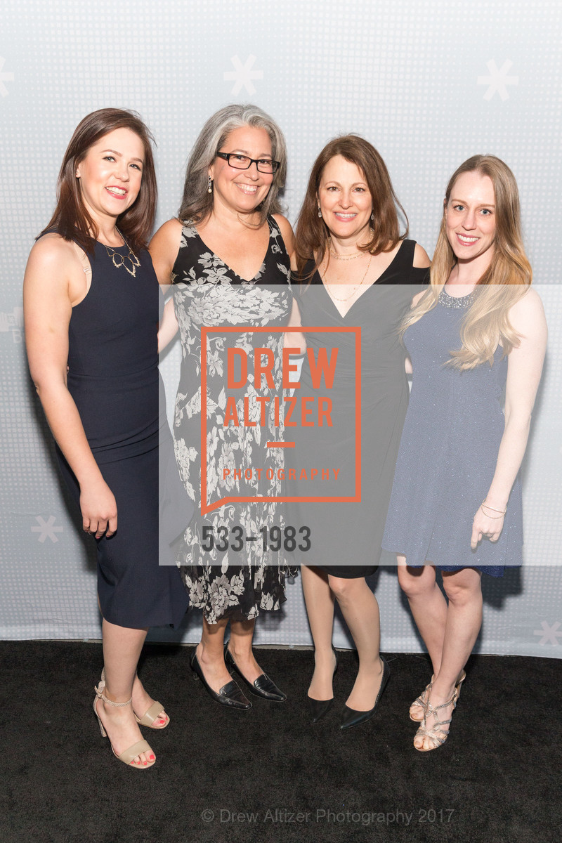 Anna Kelly, Melissa Schmidt, Marian Garvin, Maddie Vann, BUILD Gala 2017, James R. Herman International Cruise Ship Terminal. Pier 27, March 23rd, 2017, Photo #533-1983 Anna Kelly, Melissa Schmidt, Marian Garvin, Maddie Vann, Photo #533-1983