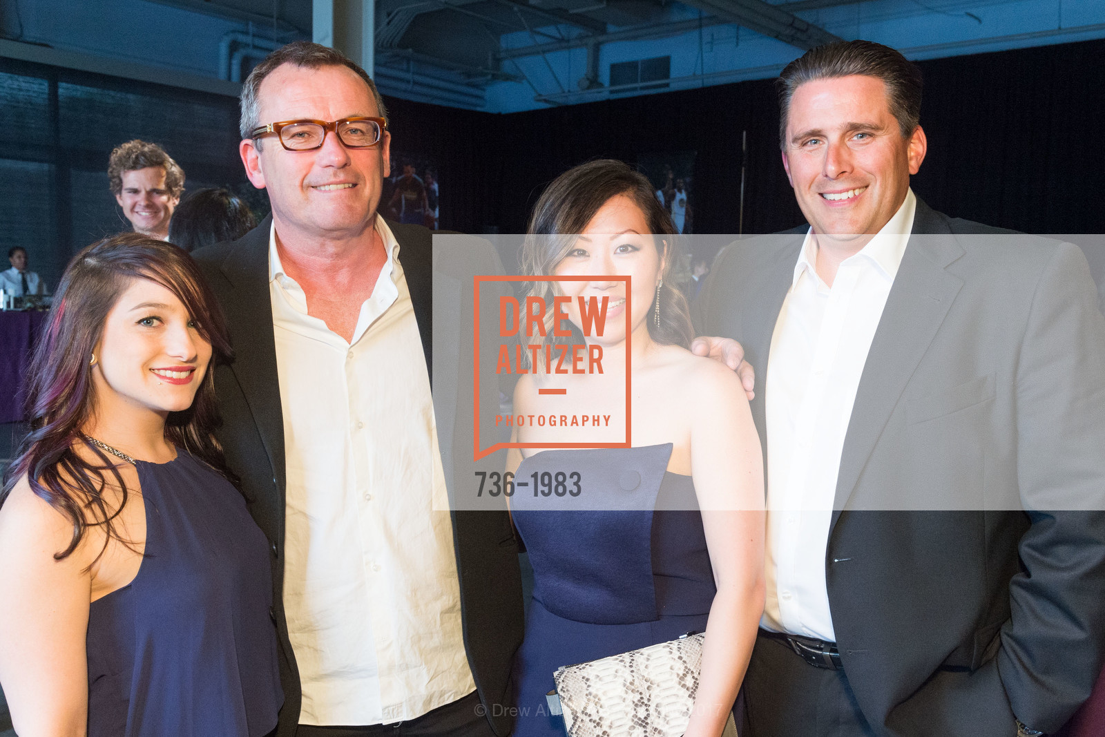 Lauren Corallo, PJ O'Malley, Mary Lai, Chris Muller, BUILD Gala 2017, James R. Herman International Cruise Ship Terminal. Pier 27, March 23rd, 2017, Photo #736-1983 Lauren Corallo, PJ O'Malley, Mary Lai, Chris Muller, Photo #736-1983
