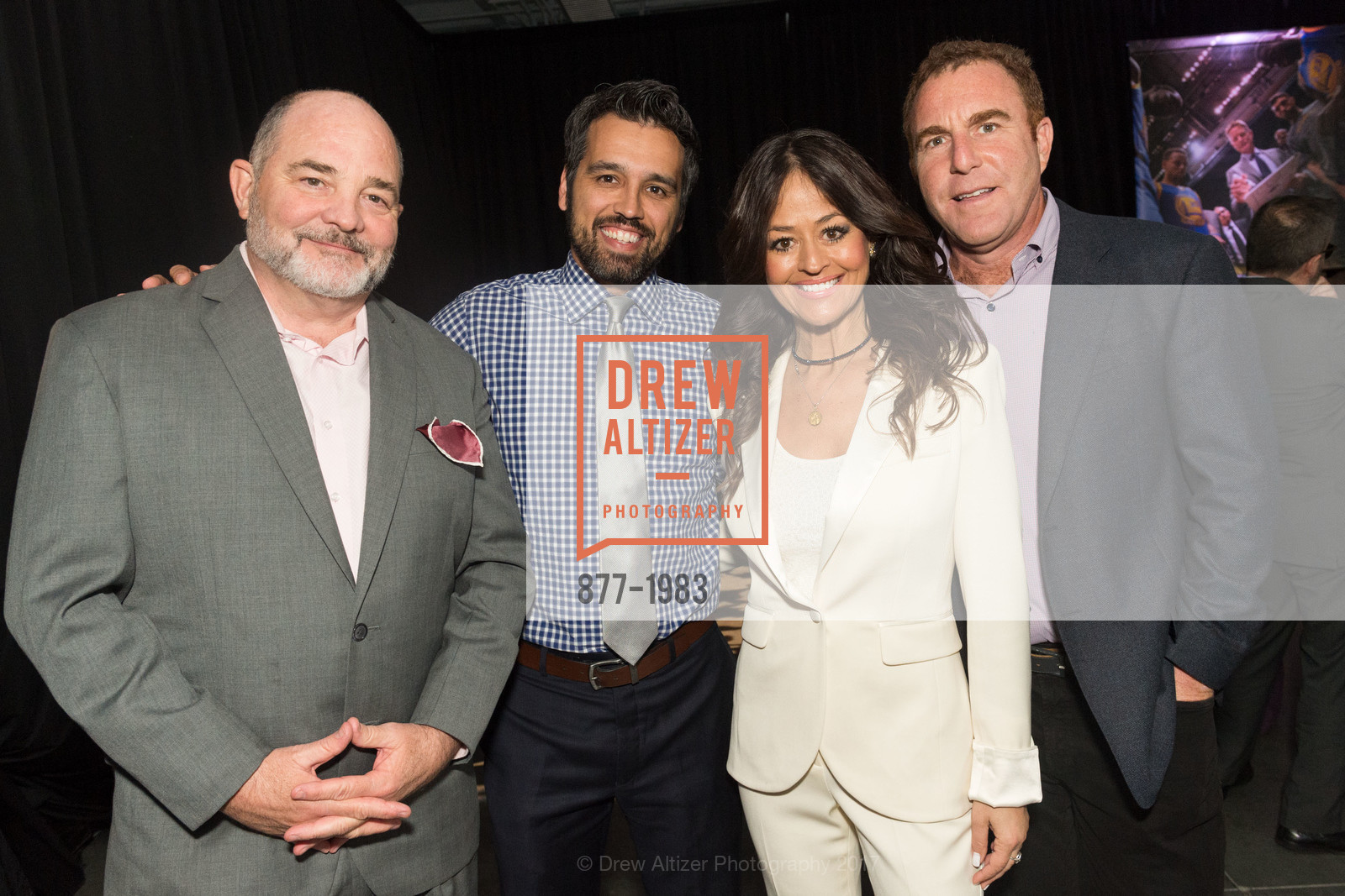 John Feeley, Ahmed Fareed, Yve Rojas, Dave Feldman, BUILD Gala 2017, James R. Herman International Cruise Ship Terminal. Pier 27, March 23rd, 2017, Photo #877-1983 John Feeley, Ahmed Fareed, Yve Rojas, Dave Feldman, Photo #877-1983