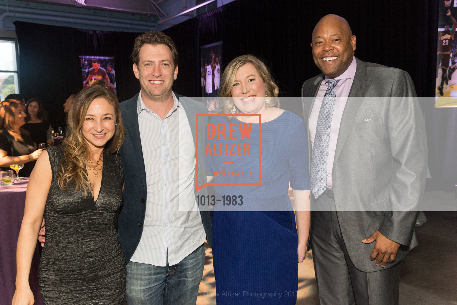 Laura Brief, Michael Farb, Kristina Ver Foley, Ralph Kindred, BUILD Gala 2017, James R. Herman International Cruise Ship Terminal. Pier 27, March 23rd, 2017, Photo #1013-1983 Laura Brief, Michael Farb, Kristina Ver Foley, Ralph Kindred, Photo #1013-1983