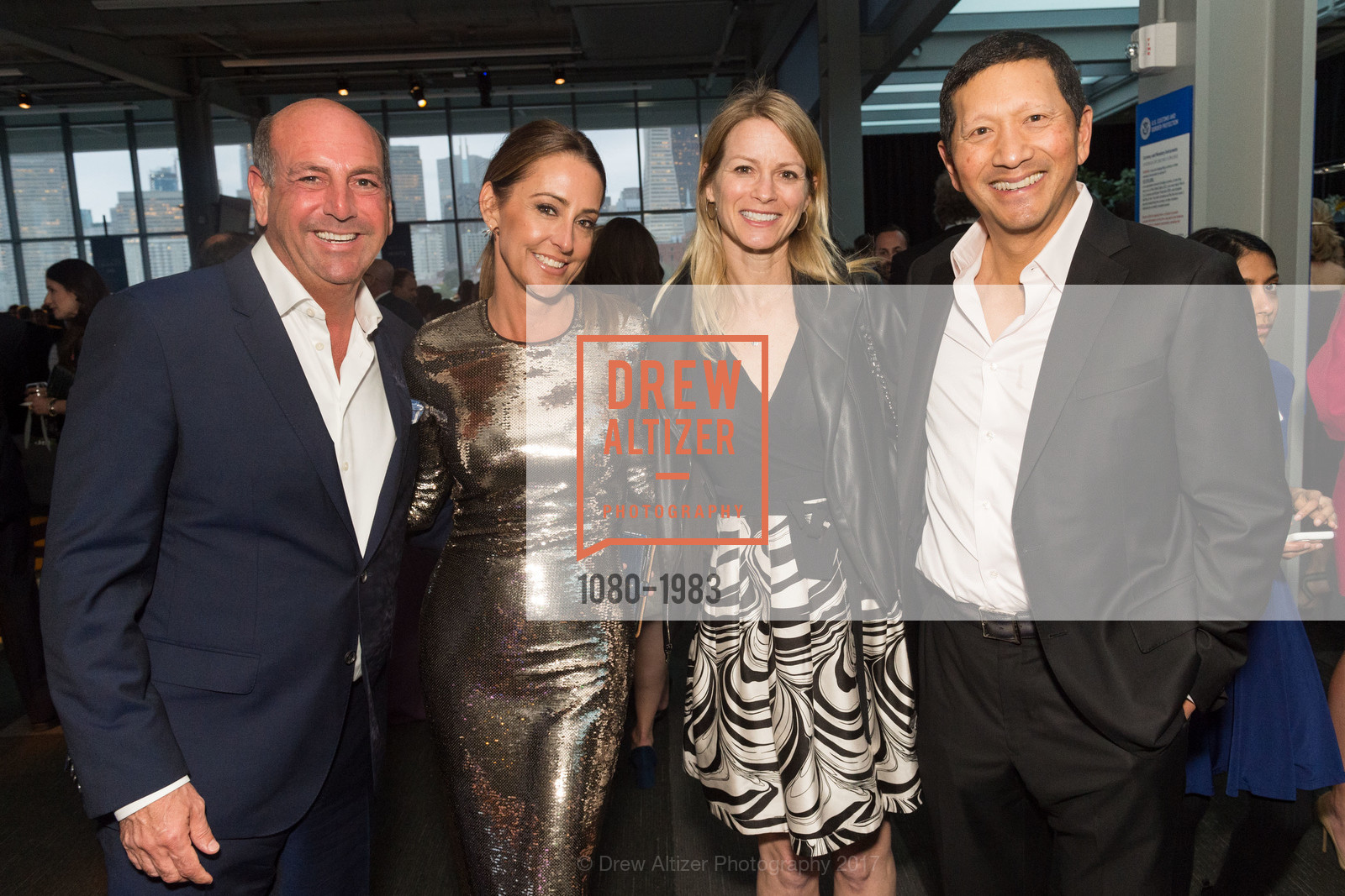 Shawn Elliott, Brandee Barker, Katie Stanton, Geoff Yang, BUILD Gala 2017, James R. Herman International Cruise Ship Terminal. Pier 27, March 23rd, 2017, Photo #1080-1983 Shawn Elliott, Brandee Barker, Katie Stanton, Geoff Yang, Photo #1080-1983