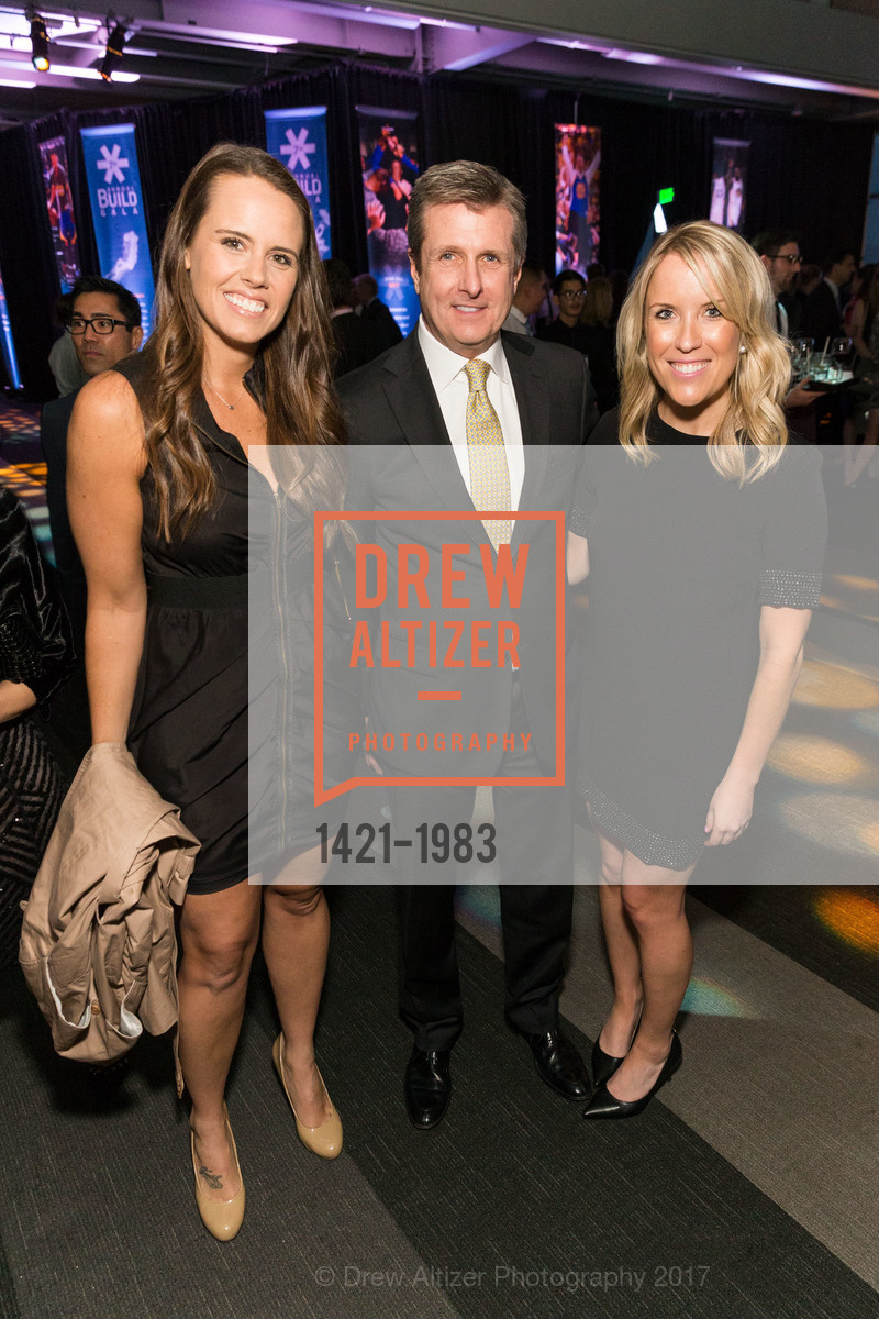 Lisa Goodwin, Rick Welts, Shari Knight, BUILD Gala 2017, James R. Herman International Cruise Ship Terminal. Pier 27, March 23rd, 2017, Photo #1421-1983 Lisa Goodwin, Rick Welts, Shari Knight, Photo #1421-1983